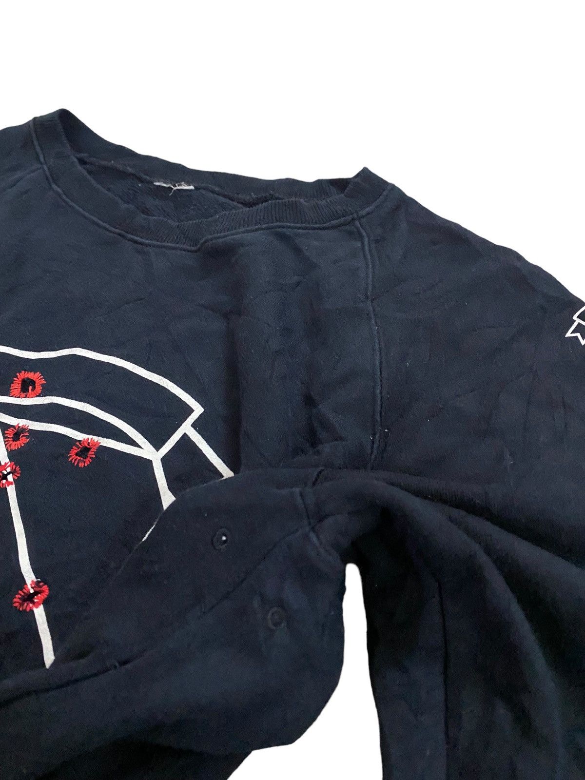 Takahiromiyashita The Soloist. 💥Number(Nine) Gunshot Sweatshirt Size M / US 6-8 / IT 42-44 - 7 Thumbnail