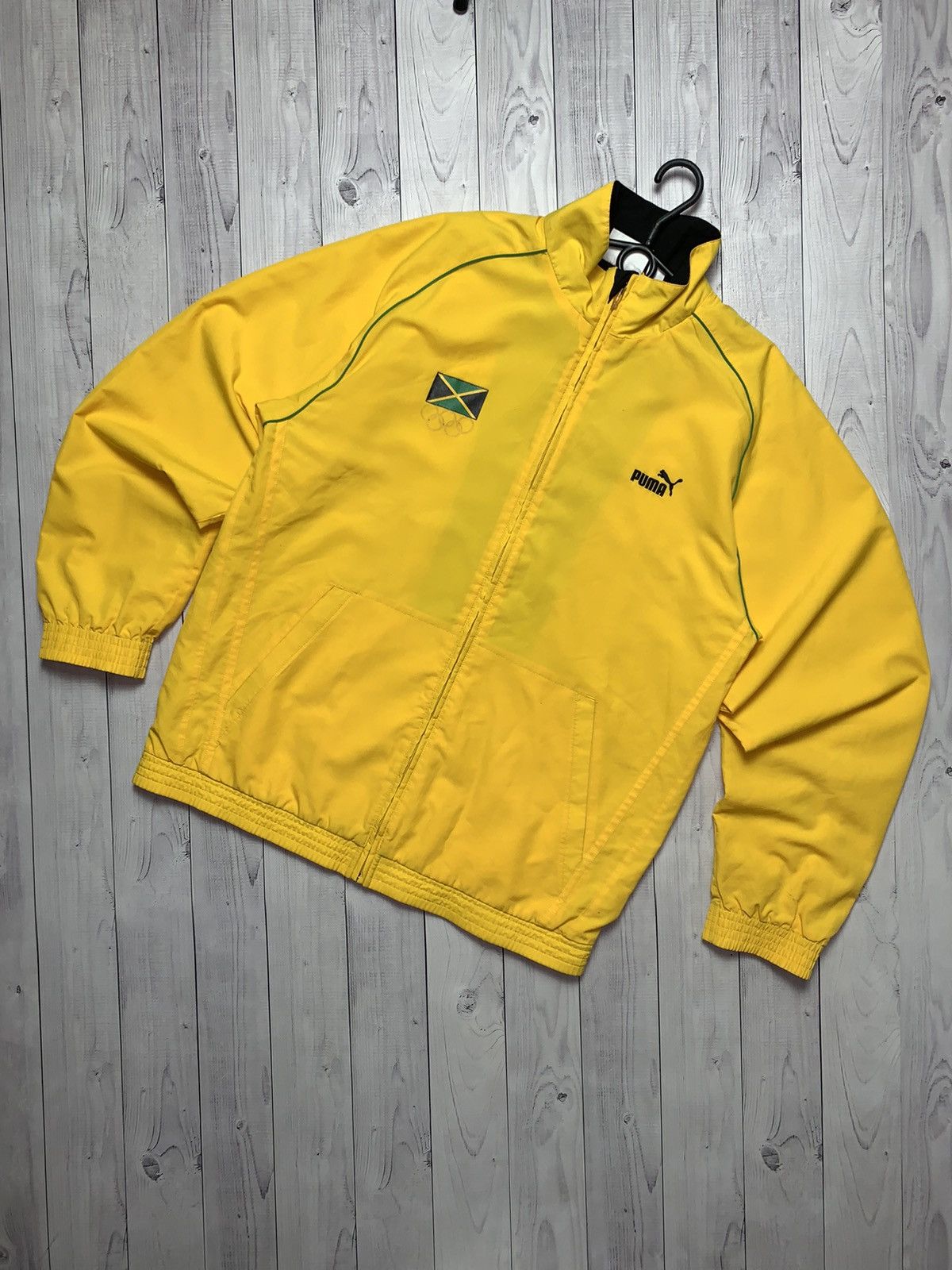 Puma × Vintage Vintage Jamaica track jacket puma Olympic Games Bolt size L Size US L / EU 52-54 / 3 - 2 Thumbnail