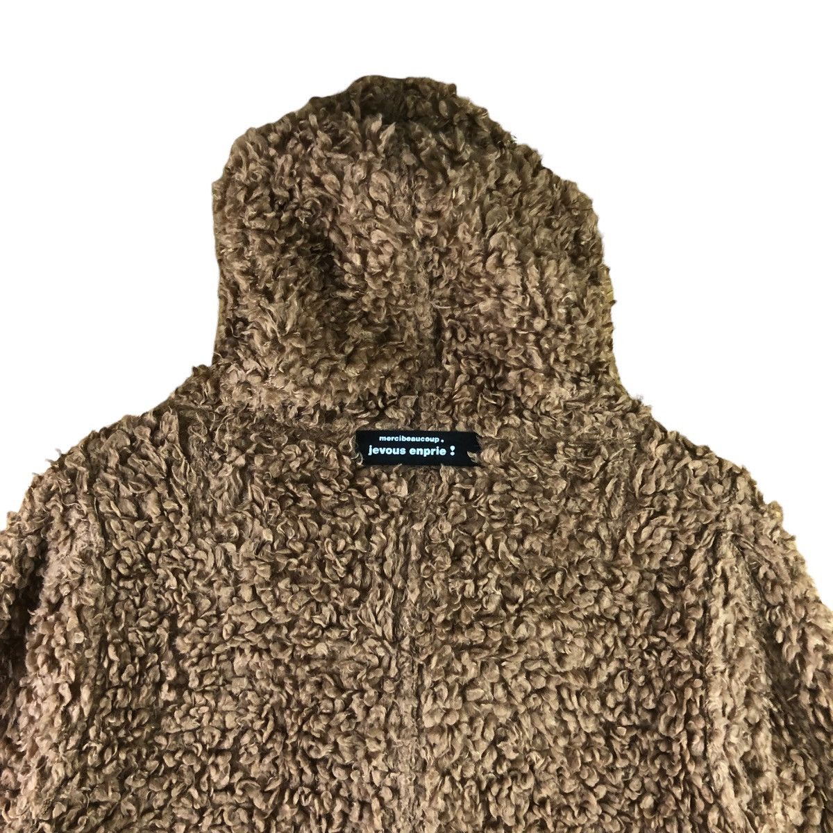 Issey Miyake × Japanese Brand × mercibeaucoup Japanese Brand Mercibeaucoup Bulky Fleece Jacket Reversible Size US L / EU 52-54 / 3 - 8 Thumbnail