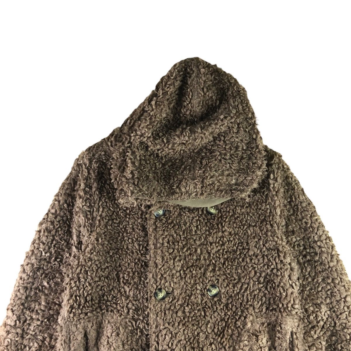 Issey Miyake × Japanese Brand × mercibeaucoup Japanese Brand Mercibeaucoup Bulky Fleece Jacket Reversible Size US L / EU 52-54 / 3 - 5 Thumbnail
