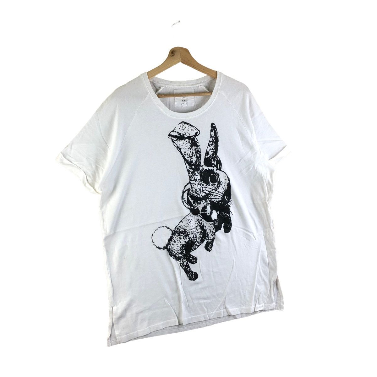 Japanese Brand Rare Japanese Brand KMK Brand Japan Big Logo Print Tshirt Size US XL / EU 56 / 4 - 2 Thumbnail