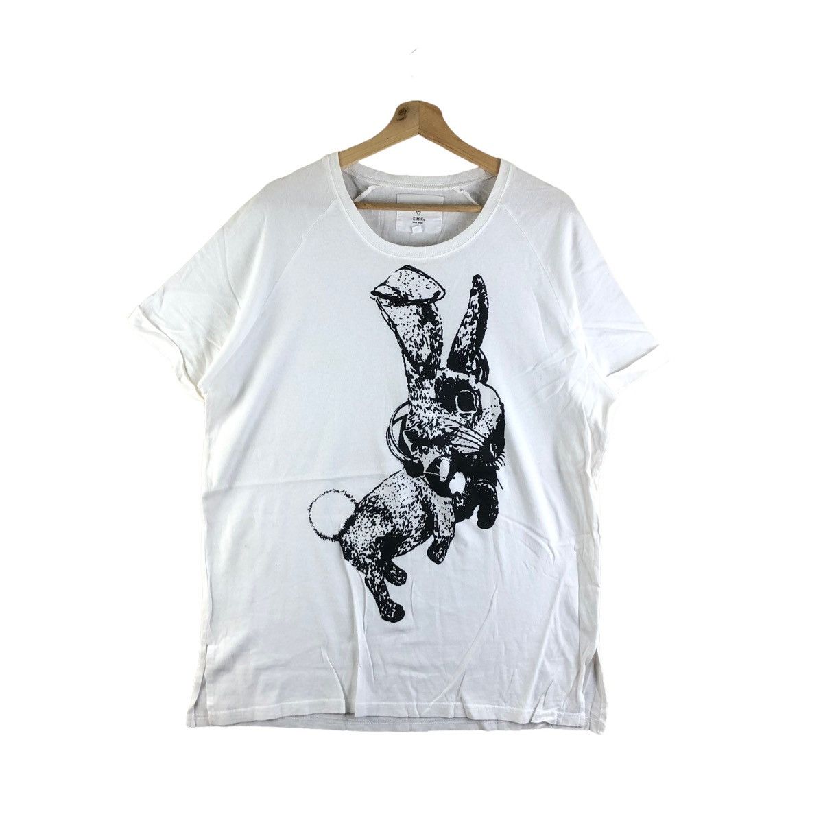 Japanese Brand Rare Japanese Brand KMK Brand Japan Big Logo Print Tshirt Size US XL / EU 56 / 4 - 1 Thumbnail