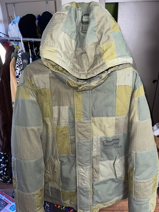 Supreme Supreme Junya Watanabe Parchwork Puffer Jacket (XL) | Grailed