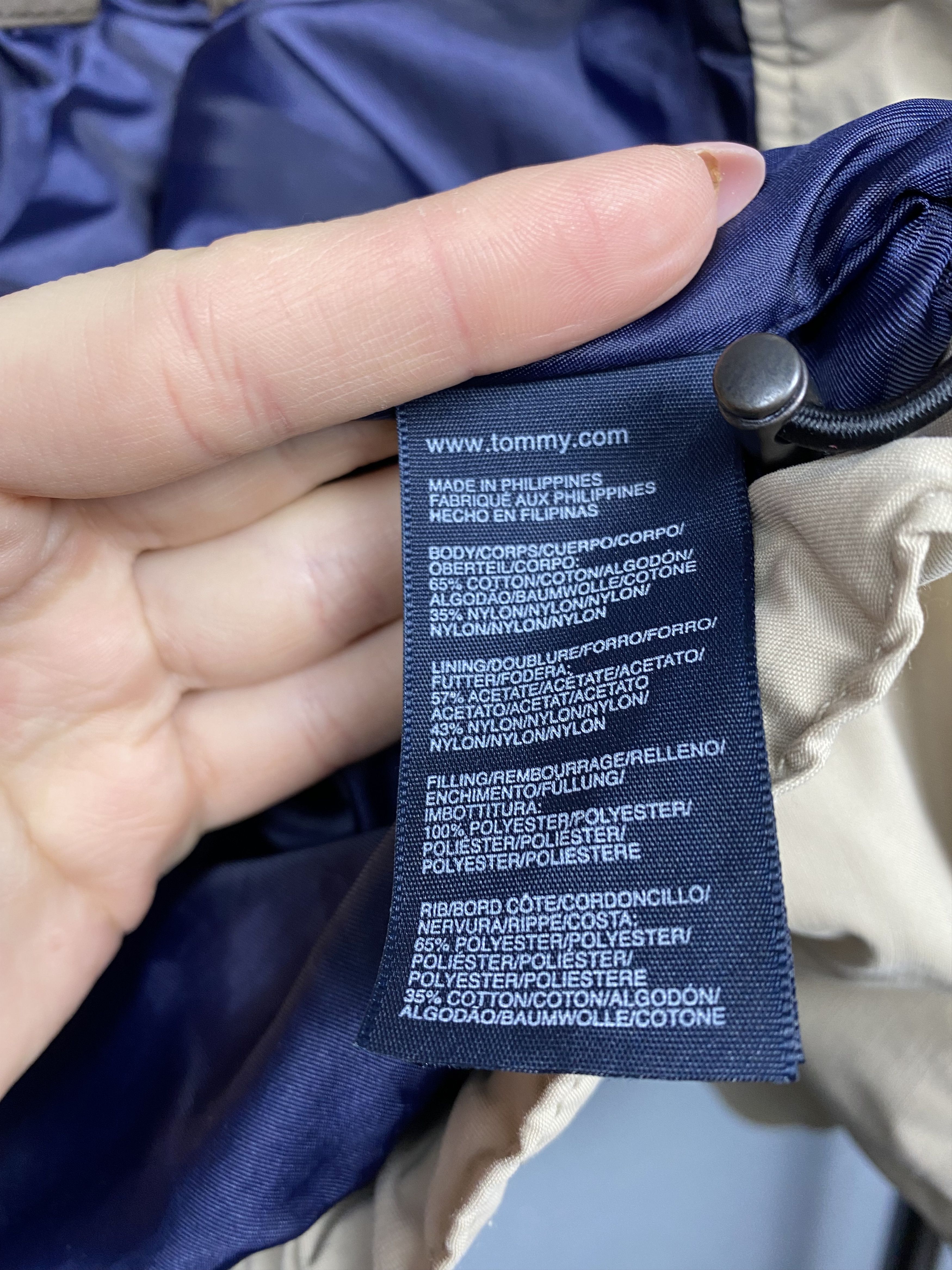 Tommy Hilfiger Tommy Hilfiger Vintage Mens Insulated Jacket Y2K Size US L / EU 52-54 / 3 - 7 Thumbnail
