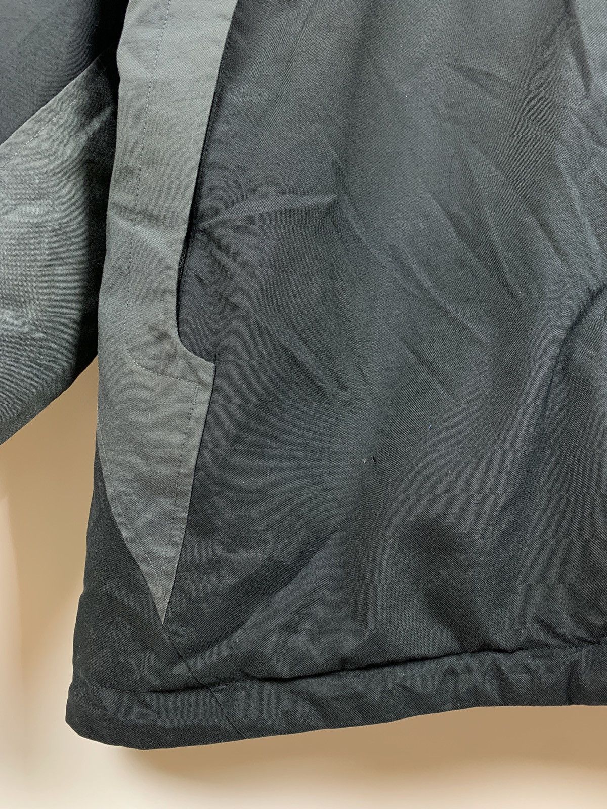 Nike Vintage Nike Double Swoosh Black Jacket Size US XL / EU 56 / 4 - 15 Thumbnail