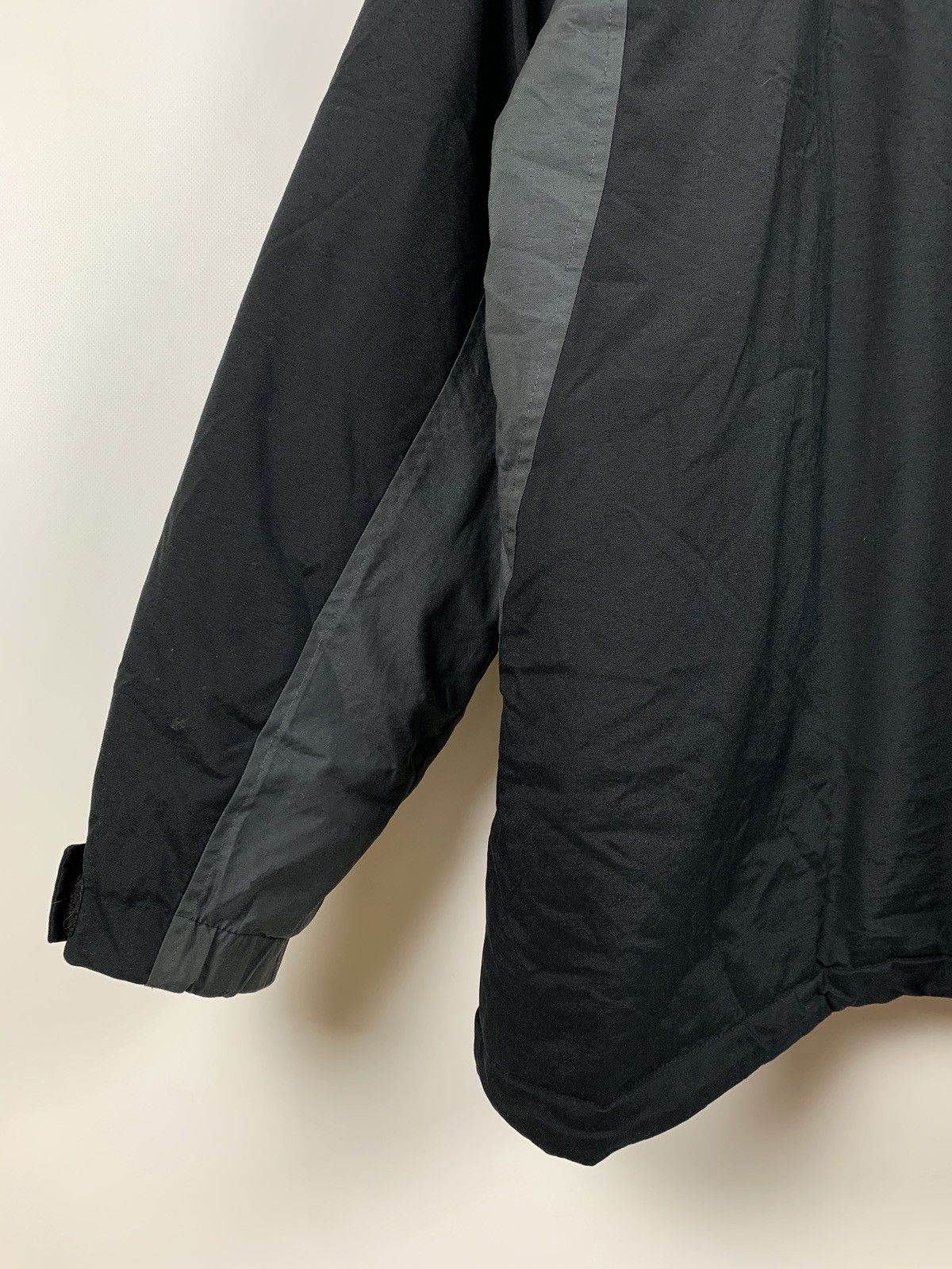 Nike Vintage Nike Double Swoosh Black Jacket Size US XL / EU 56 / 4 - 10 Thumbnail
