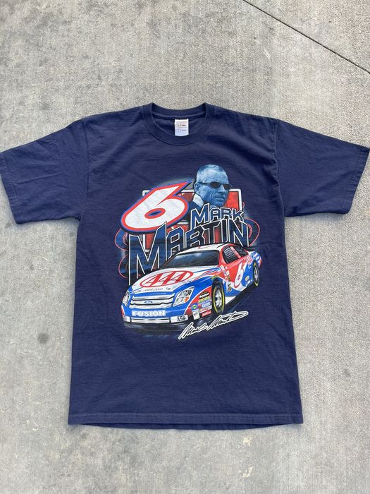 Vintage Vintage NASCAR Mark Martin nascar Racing T-shirts | Grailed