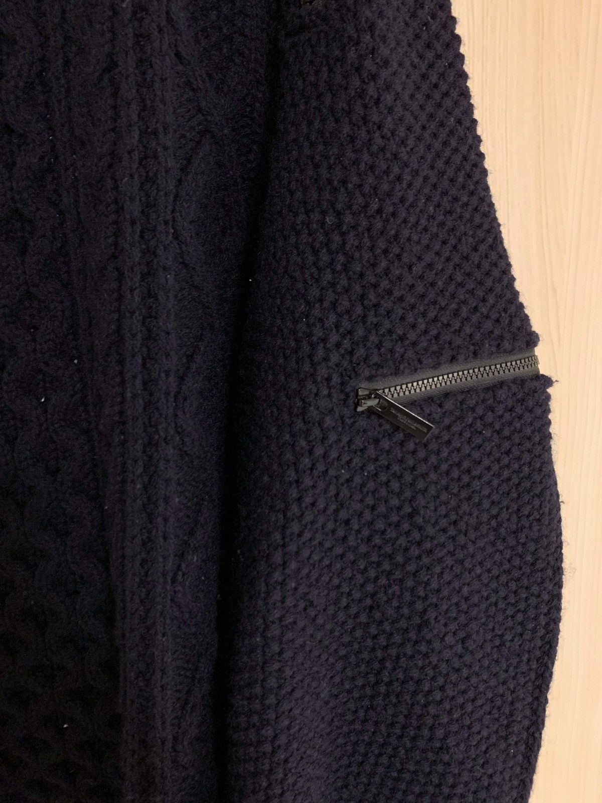 Takahiromiyashita The Soloist. AW19 Oversized Zip Balloon Sleeve Sweater Size US S / EU 44-46 / 1 - 2 Thumbnail