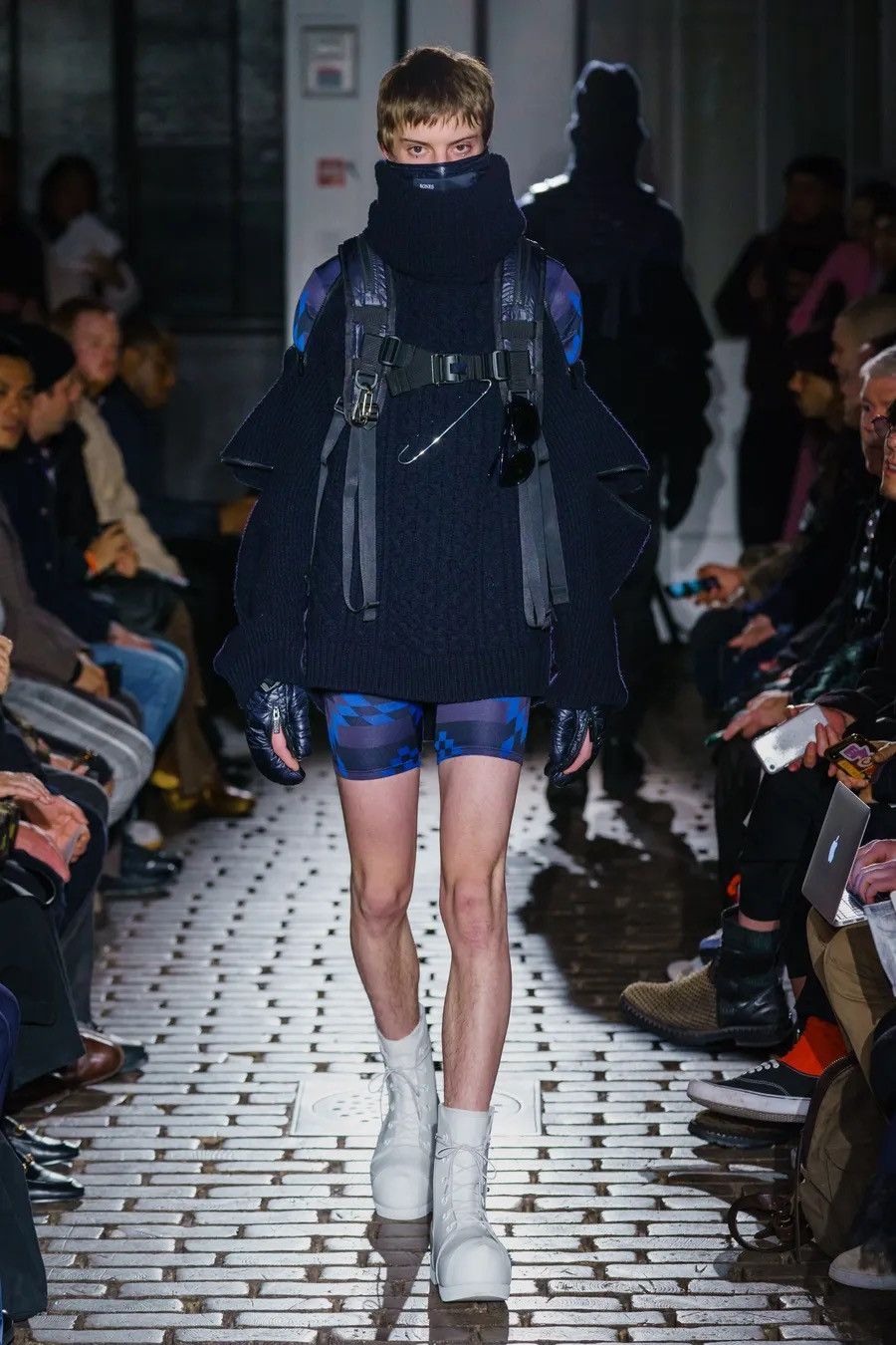 Takahiromiyashita The Soloist. AW19 Oversized Zip Balloon Sleeve Sweater Size US S / EU 44-46 / 1 - 4 Thumbnail