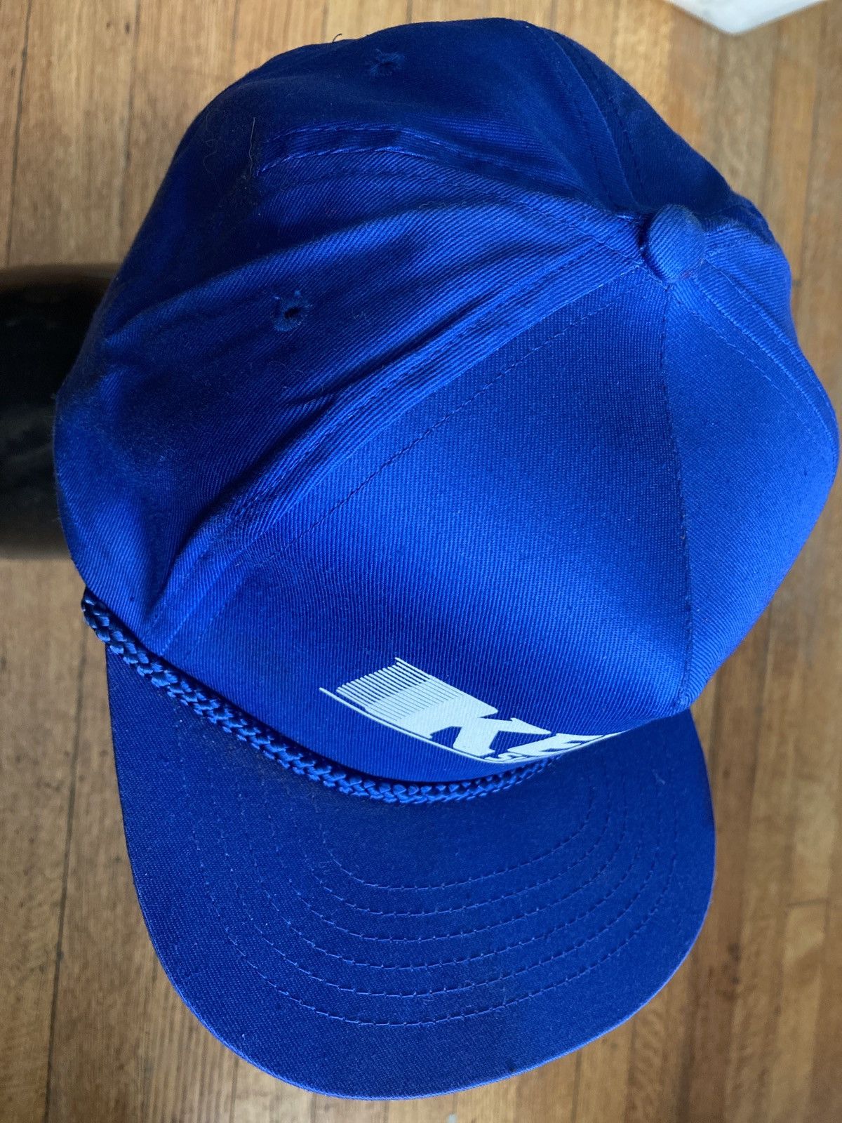 Vintage Keeler Supply Company Trucker Snapback Vintage Hat Cap Blue Size ONE SIZE - 4 Thumbnail