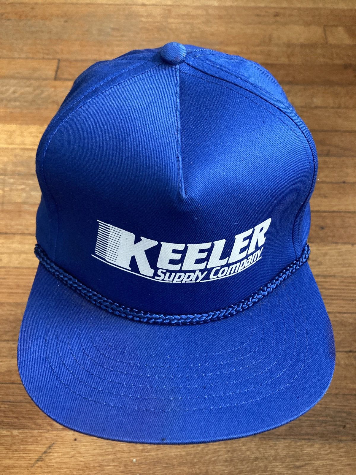 Vintage Keeler Supply Company Trucker Snapback Vintage Hat Cap Blue Size ONE SIZE - 1 Thumbnail