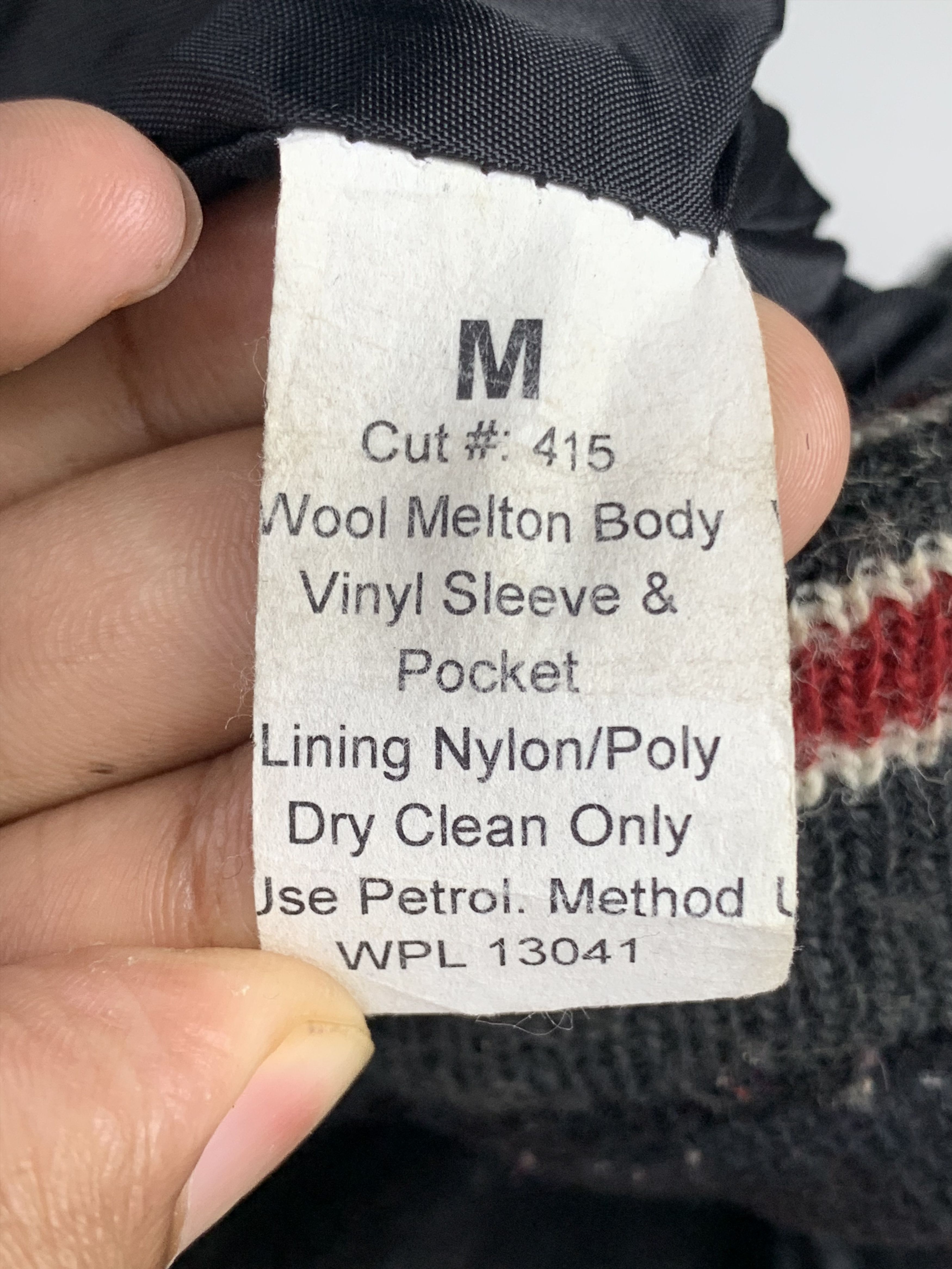 Japanese Brand Vintage 90s Cranbarry Sleeve Leather Varsity Jacket V0510 Size US M / EU 48-50 / 2 - 11 Thumbnail