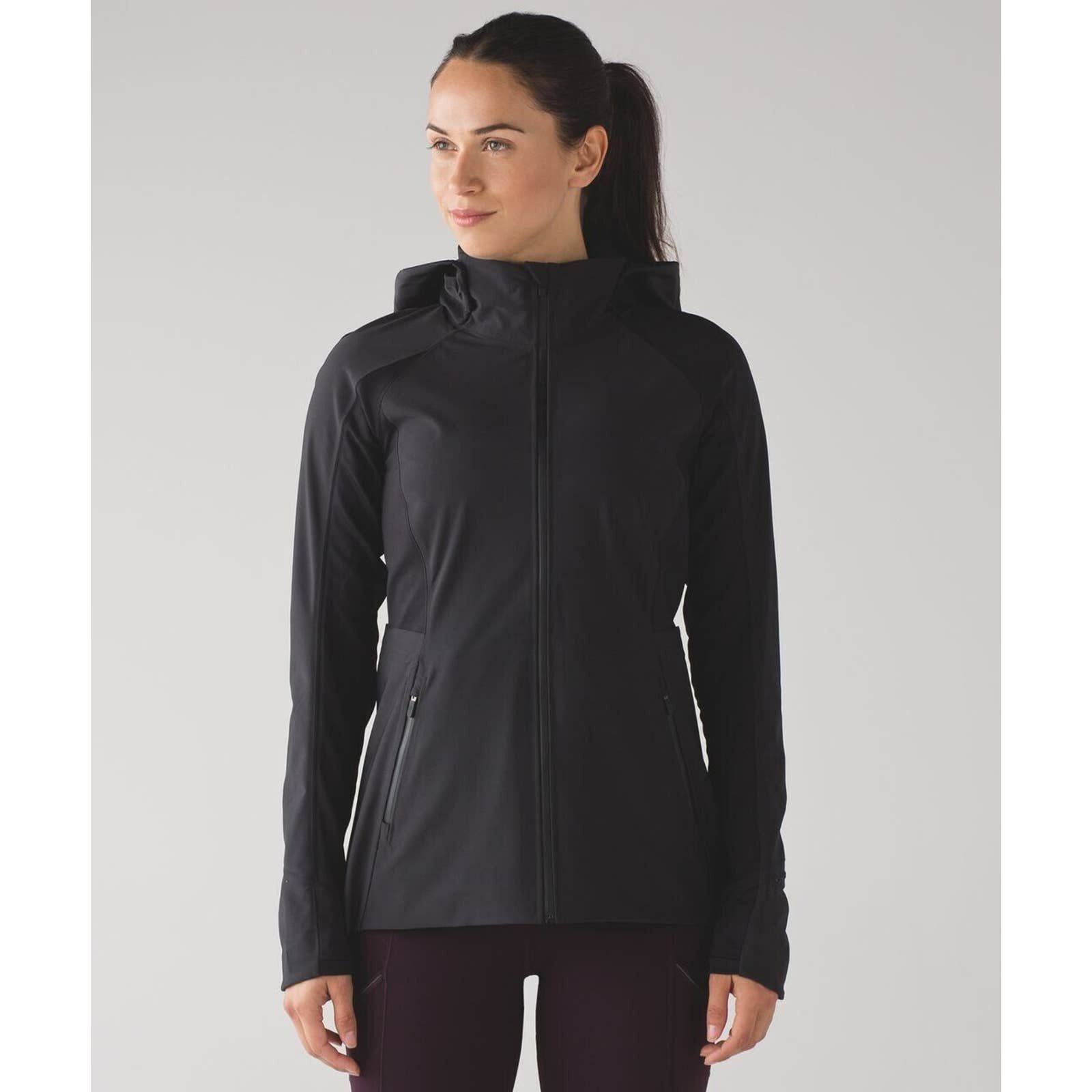 Lululemon sleet sprinter jacket reflective