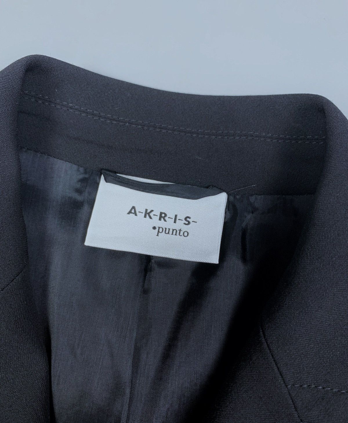 Akris Women's AKRIS Punto Black Wool Button Blazer Jacket Size US6 Size M / US 6-8 / IT 42-44 - 9 Thumbnail