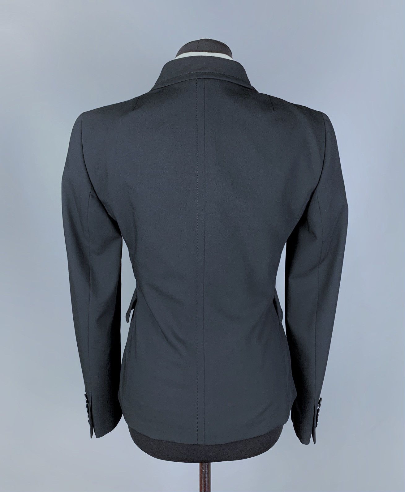 Akris Women's AKRIS Punto Black Wool Button Blazer Jacket Size US6 Size M / US 6-8 / IT 42-44 - 7 Thumbnail