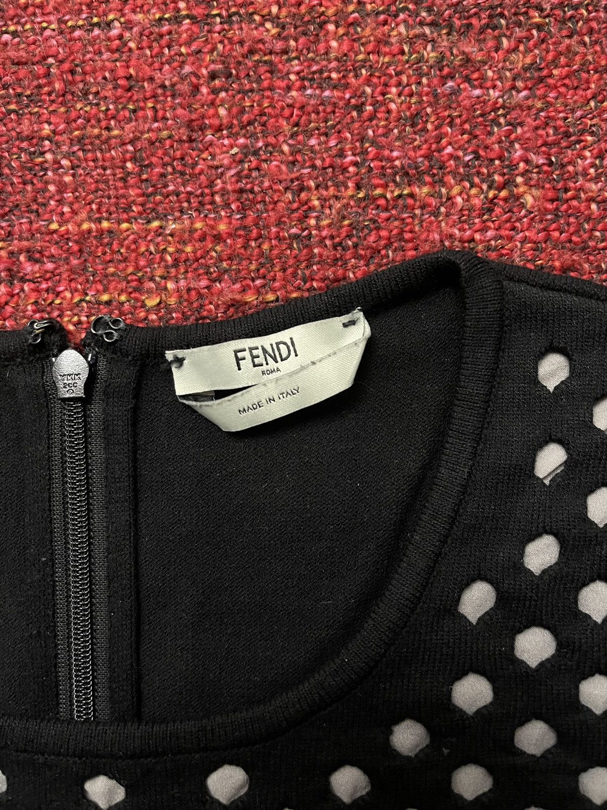 Designer × Fendi Fendi Avant garde blouse jumper Size XS / US 0-2 / IT 36-38 - 2 Thumbnail