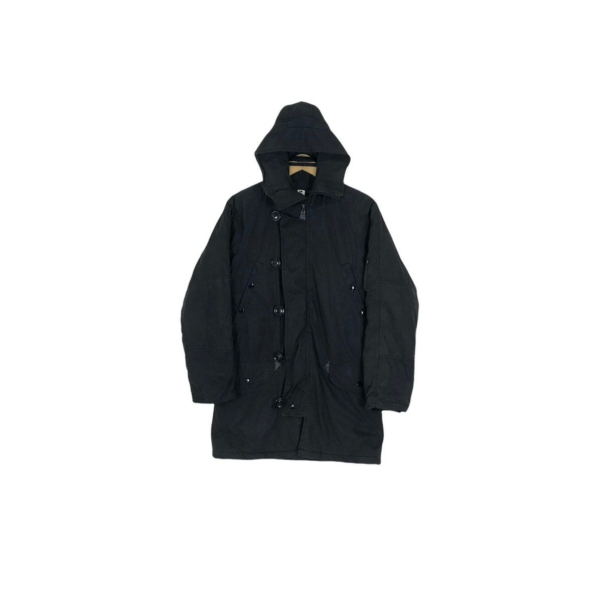 Alpha Industries × Margaret Howell Margaret Howell X Alpha Industries Hooded Puffer Jacket Size XS / US 0-2 / IT 36-38 - 2 Thumbnail