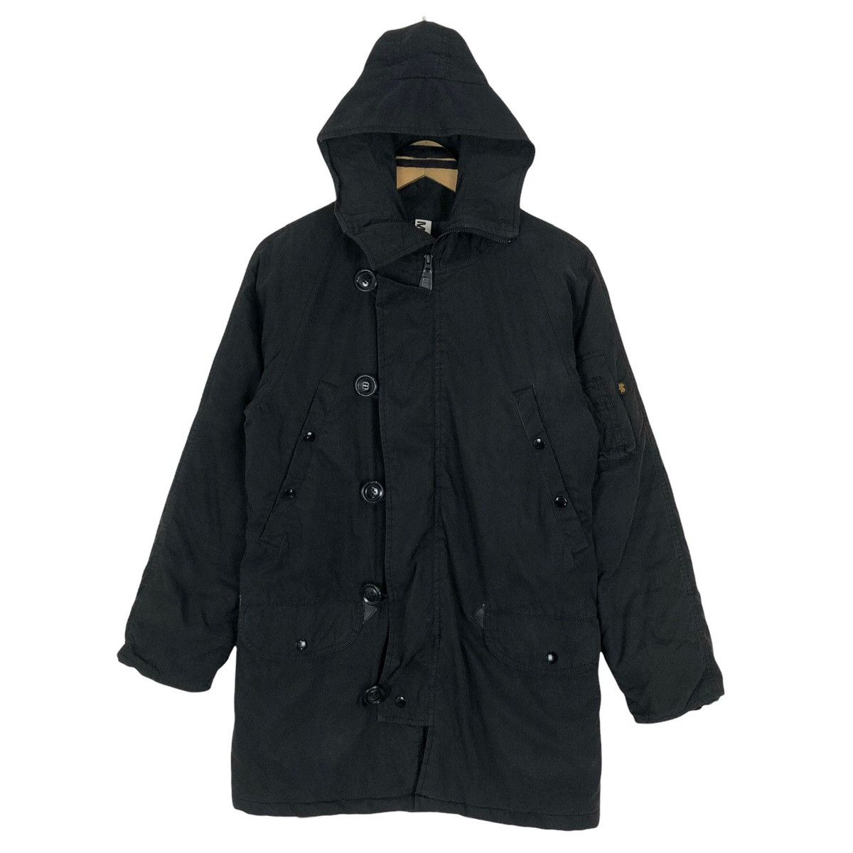 Alpha Industries × Margaret Howell Margaret Howell X Alpha Industries Hooded Puffer Jacket Size XS / US 0-2 / IT 36-38 - 1 Thumbnail