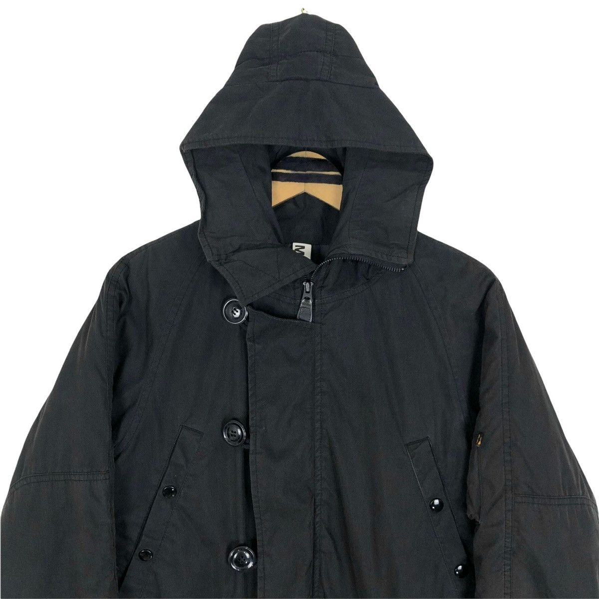 Alpha Industries × Margaret Howell Margaret Howell X Alpha Industries Hooded Puffer Jacket Size XS / US 0-2 / IT 36-38 - 7 Thumbnail