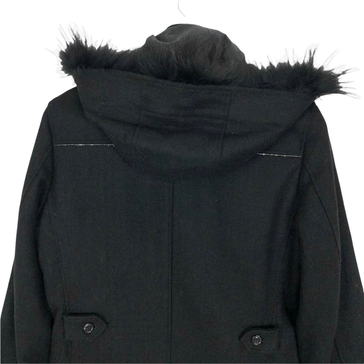 Katharine Hamnett London Katharine Hamnett London Cow Skin Duffle Coat Hooded Size M / US 6-8 / IT 42-44 - 12 Thumbnail