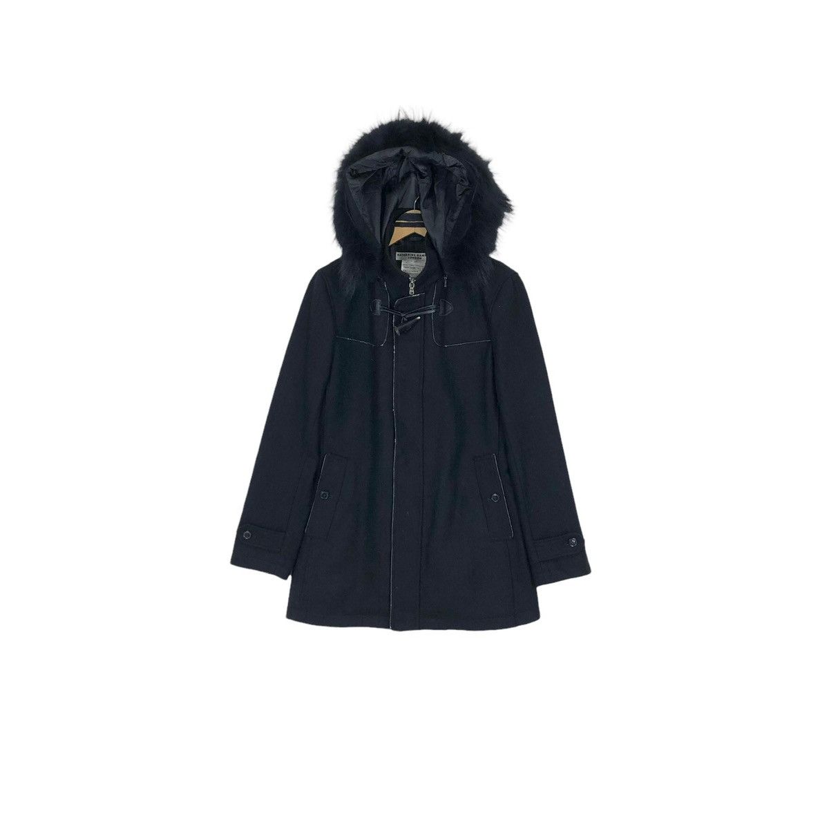 Katharine Hamnett London Katharine Hamnett London Cow Skin Duffle Coat Hooded Size M / US 6-8 / IT 42-44 - 2 Thumbnail