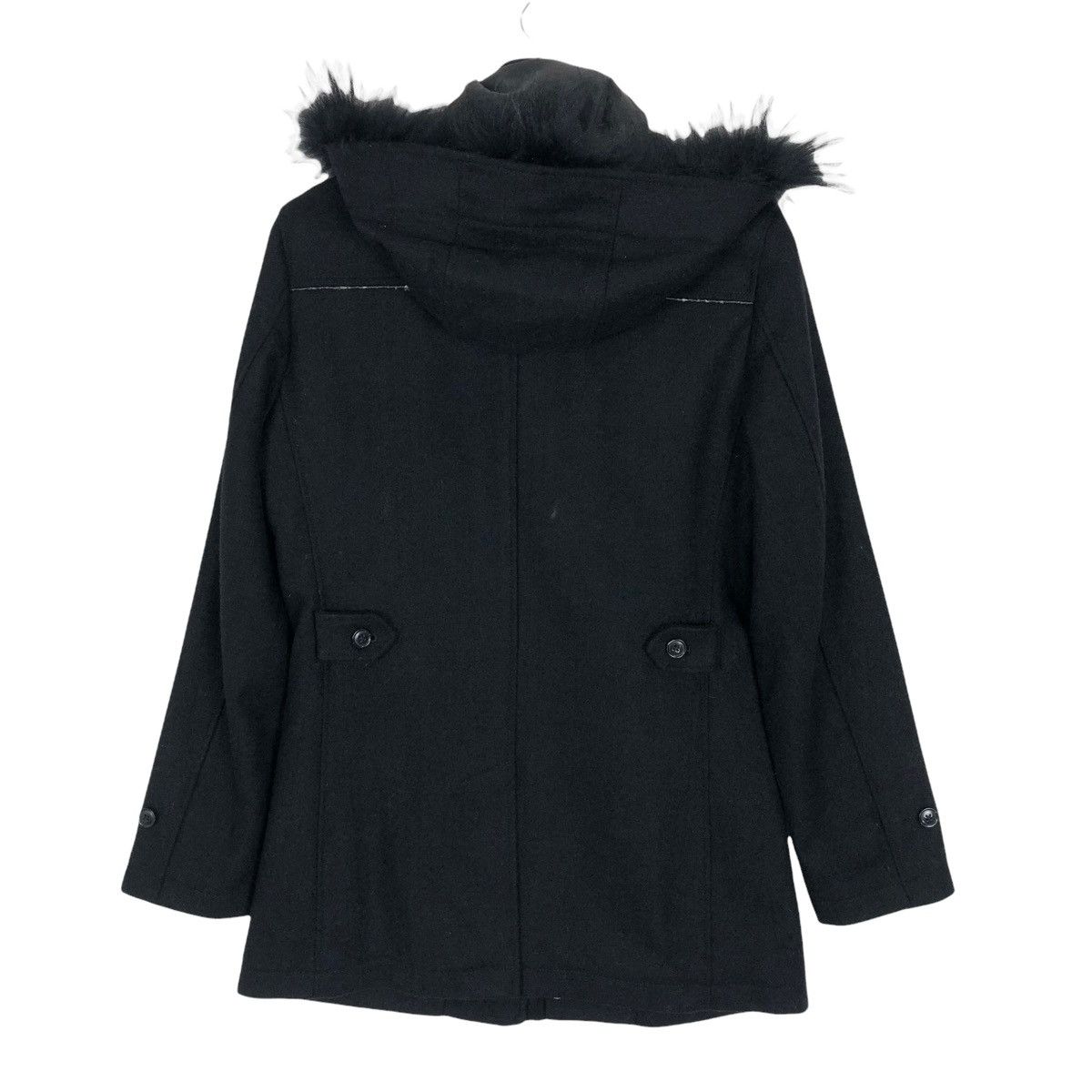 Katharine Hamnett London Katharine Hamnett London Cow Skin Duffle Coat Hooded Size M / US 6-8 / IT 42-44 - 11 Thumbnail