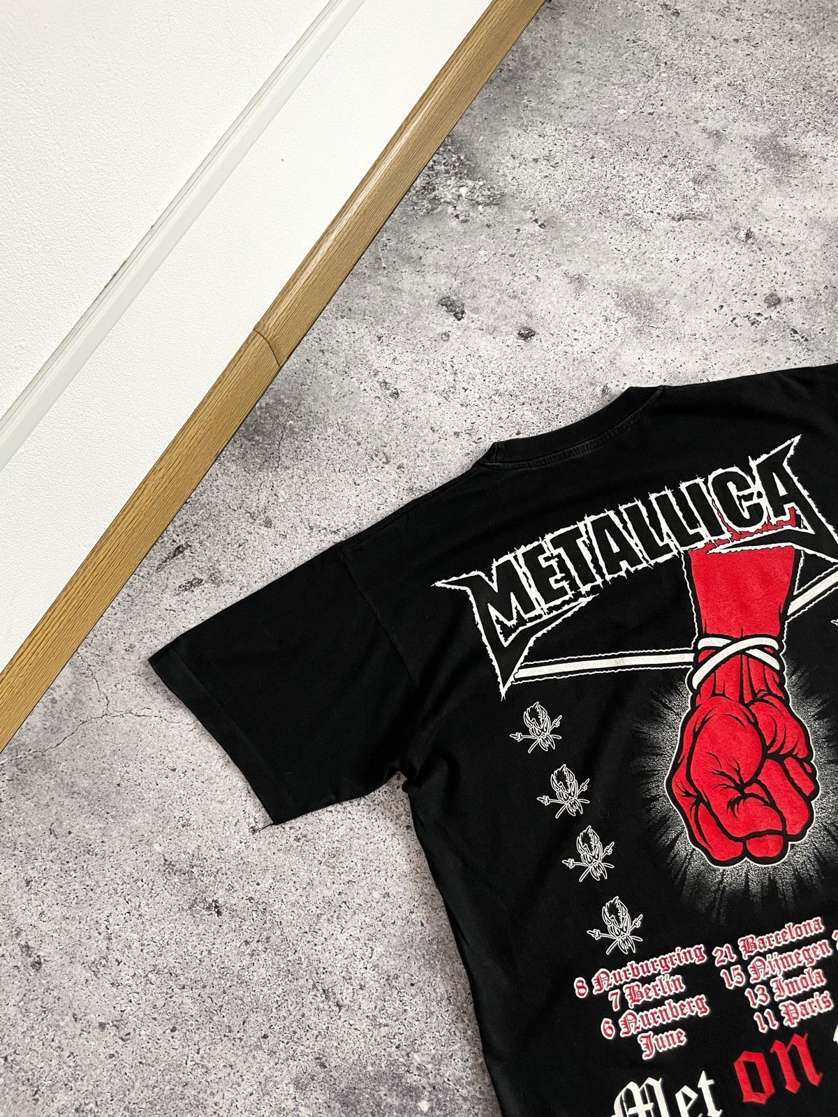 Band Tees × Metallica × Vintage Vintage Metallica St Anger 2003 Tour T-shirt Size US S / EU 44-46 / 1 - 7 Thumbnail
