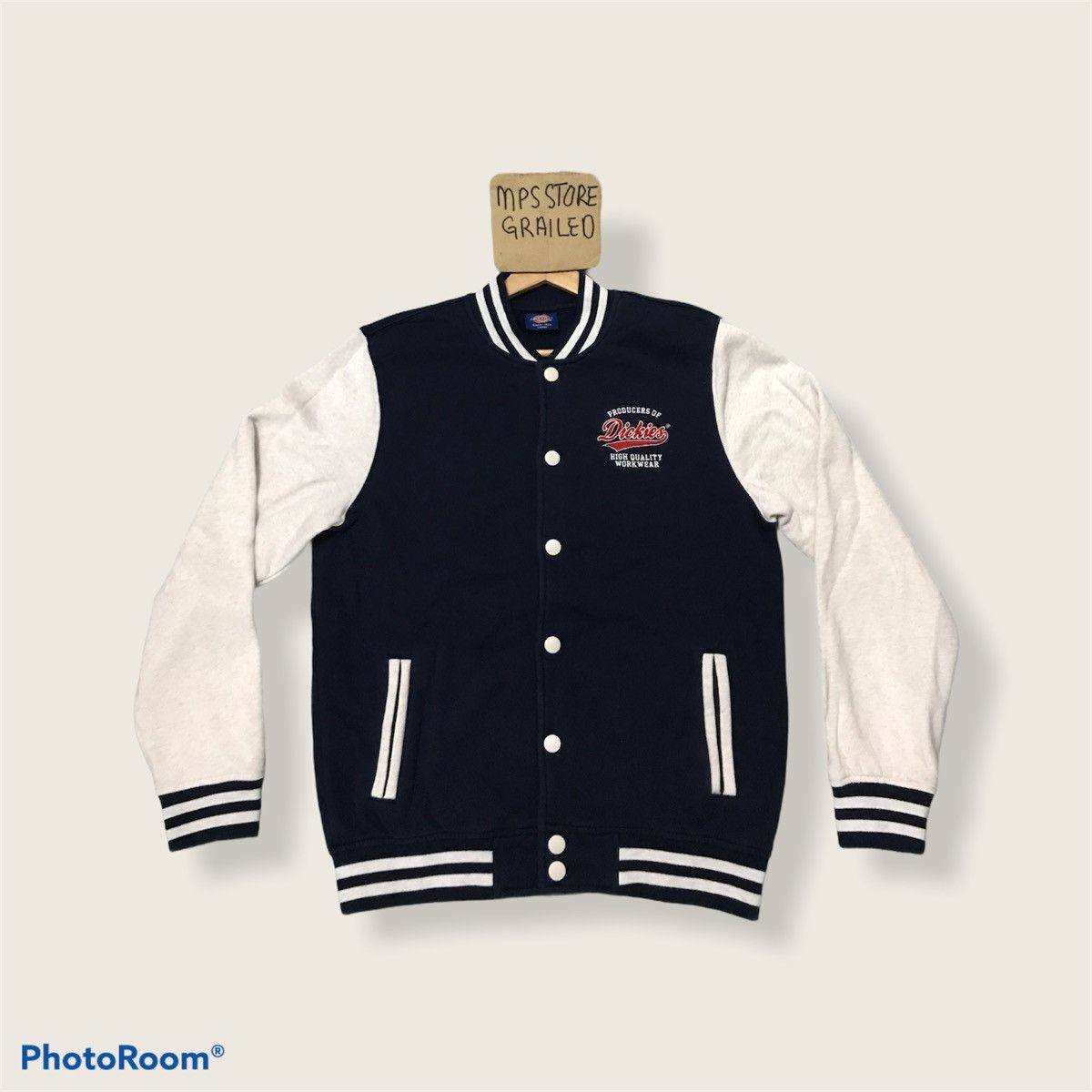 Dickies DICKIES HIGH QUALITY WORKWEAR EMBROIDERED VARSITY JACKET Size US L / EU 52-54 / 3 - 1 Thumbnail