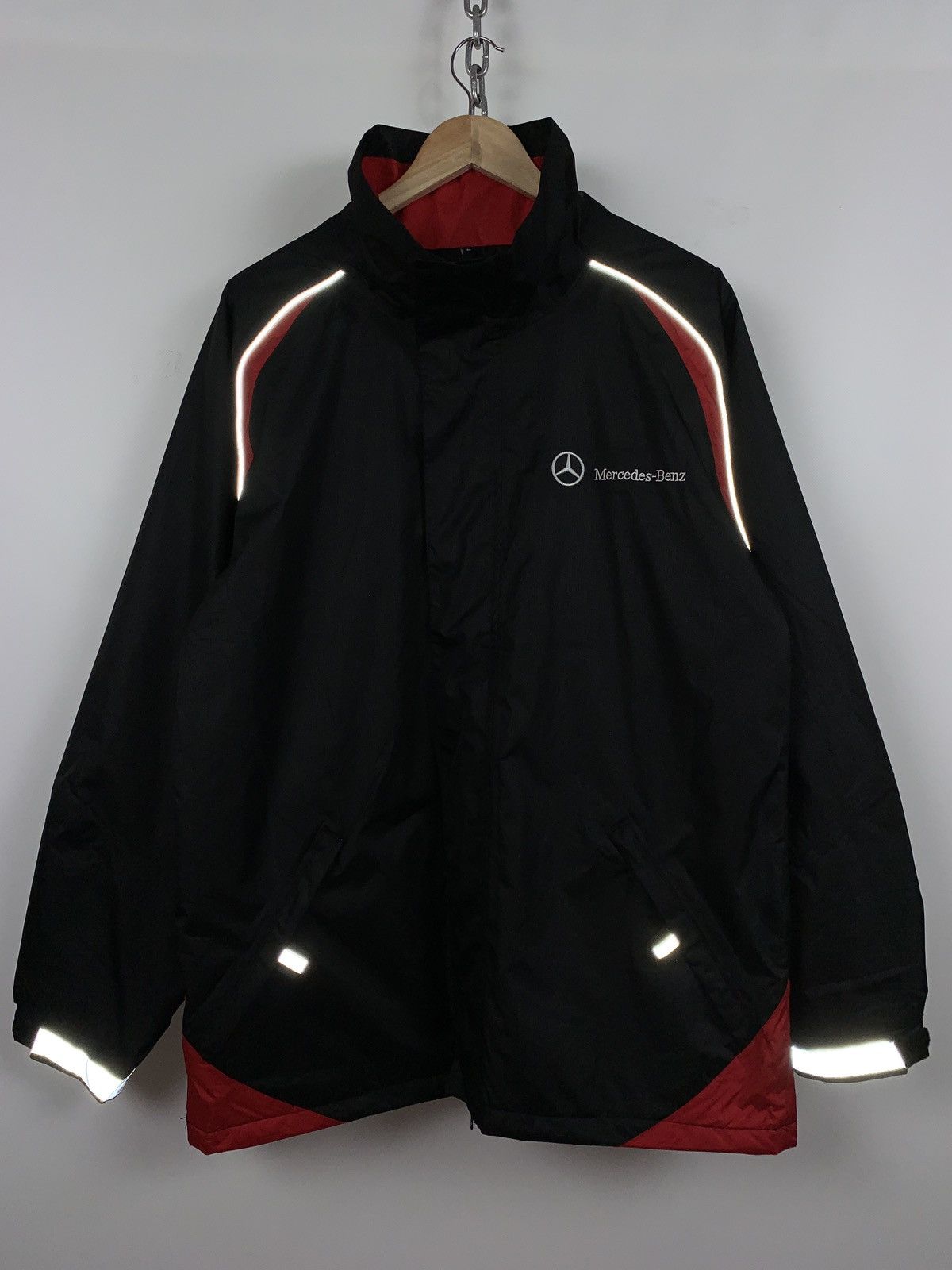 Mercedes-Benz Vintage Mercedes Benz Racing Reflective Jacket Size US M / EU 48-50 / 2 - 2 Thumbnail