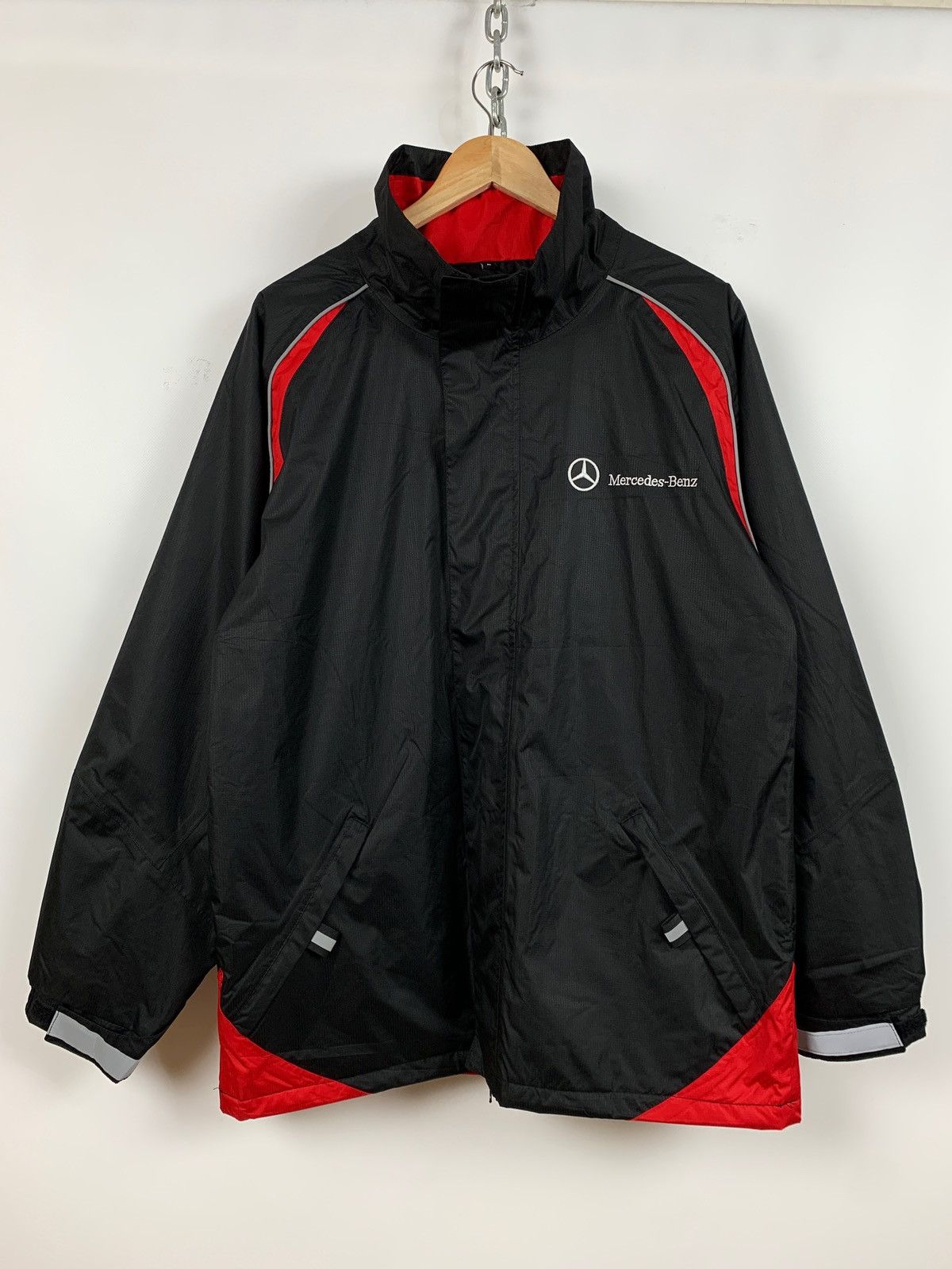 Mercedes-Benz Vintage Mercedes Benz Racing Reflective Jacket Size US M / EU 48-50 / 2 - 1 Thumbnail