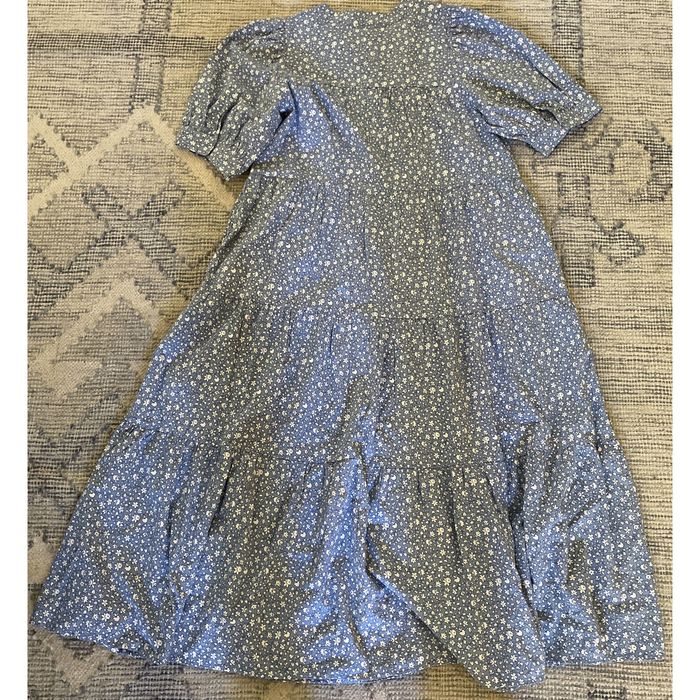 Robe Chemisier Madewell - Manches Bouffantes - Taille S - Bleu - Neuf Avec étiquettes (NWT)