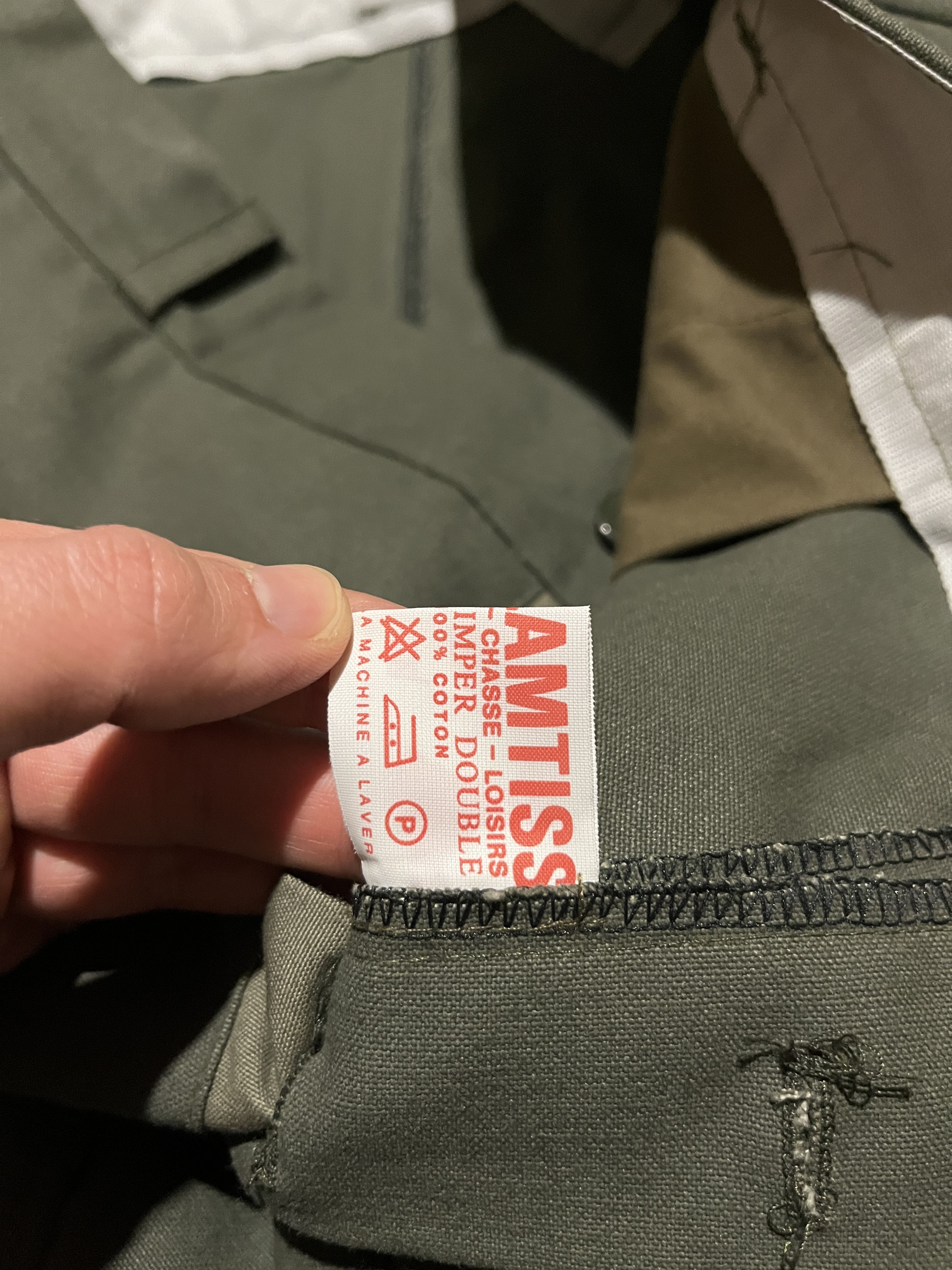 Hunter × Le Laboureur Colamtiss Green Hunting Fishing Outdoor Heritage Pants Size US 36 / EU 52 - 8 Thumbnail