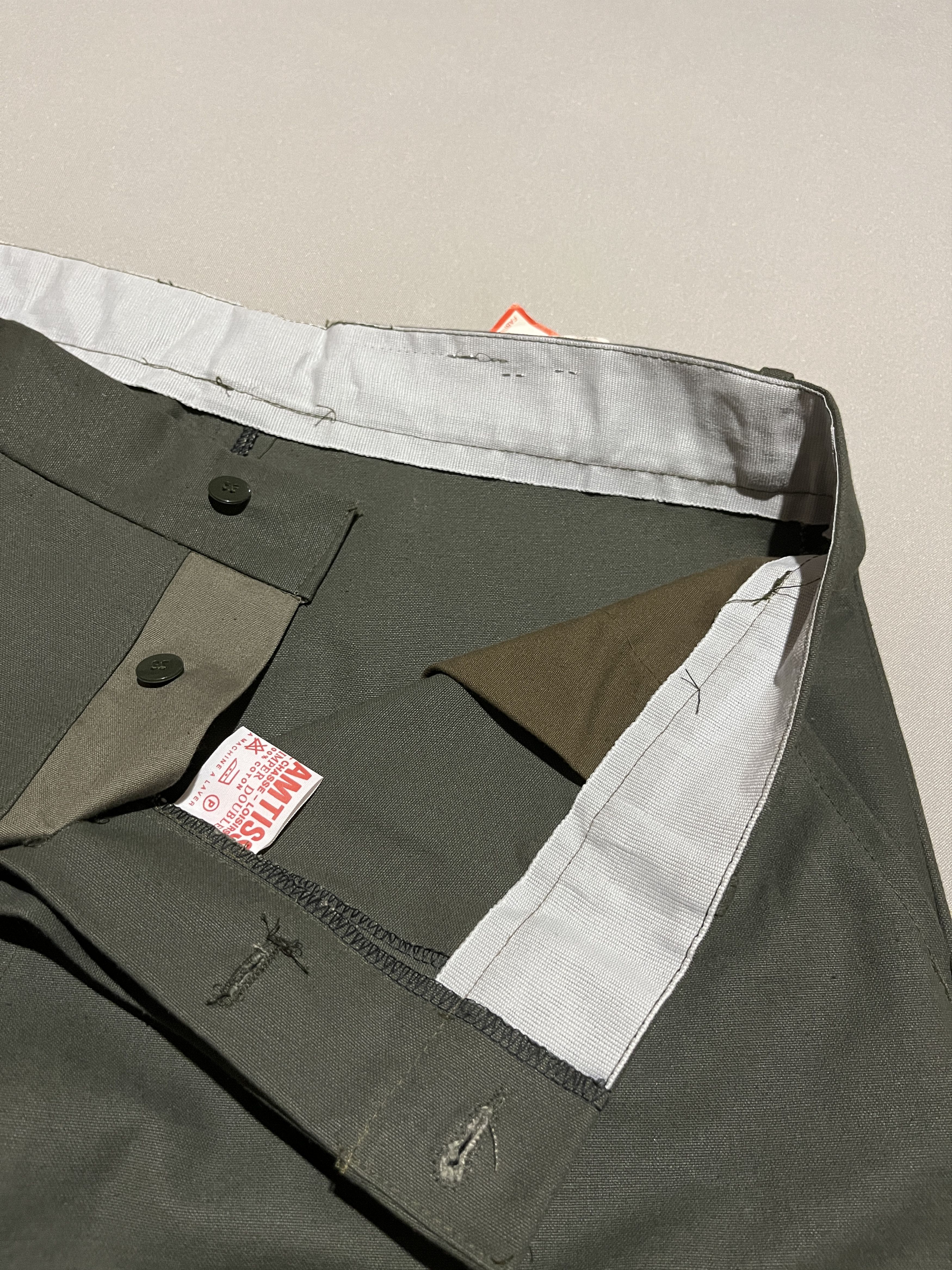 Hunter × Le Laboureur Colamtiss Green Hunting Fishing Outdoor Heritage Pants Size US 36 / EU 52 - 7 Thumbnail