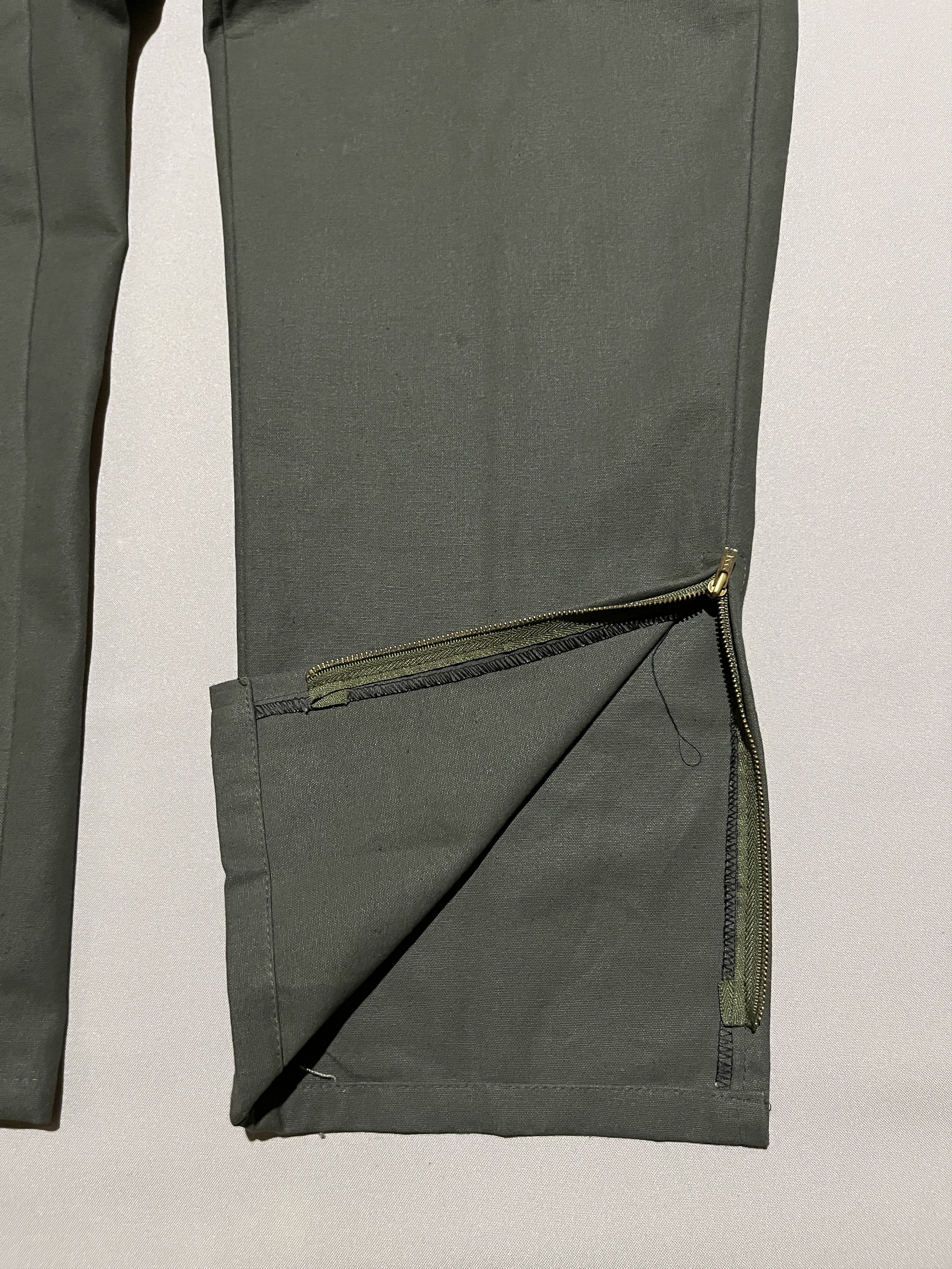 Hunter × Le Laboureur Colamtiss Green Hunting Fishing Outdoor Heritage Pants Size US 36 / EU 52 - 2 Thumbnail