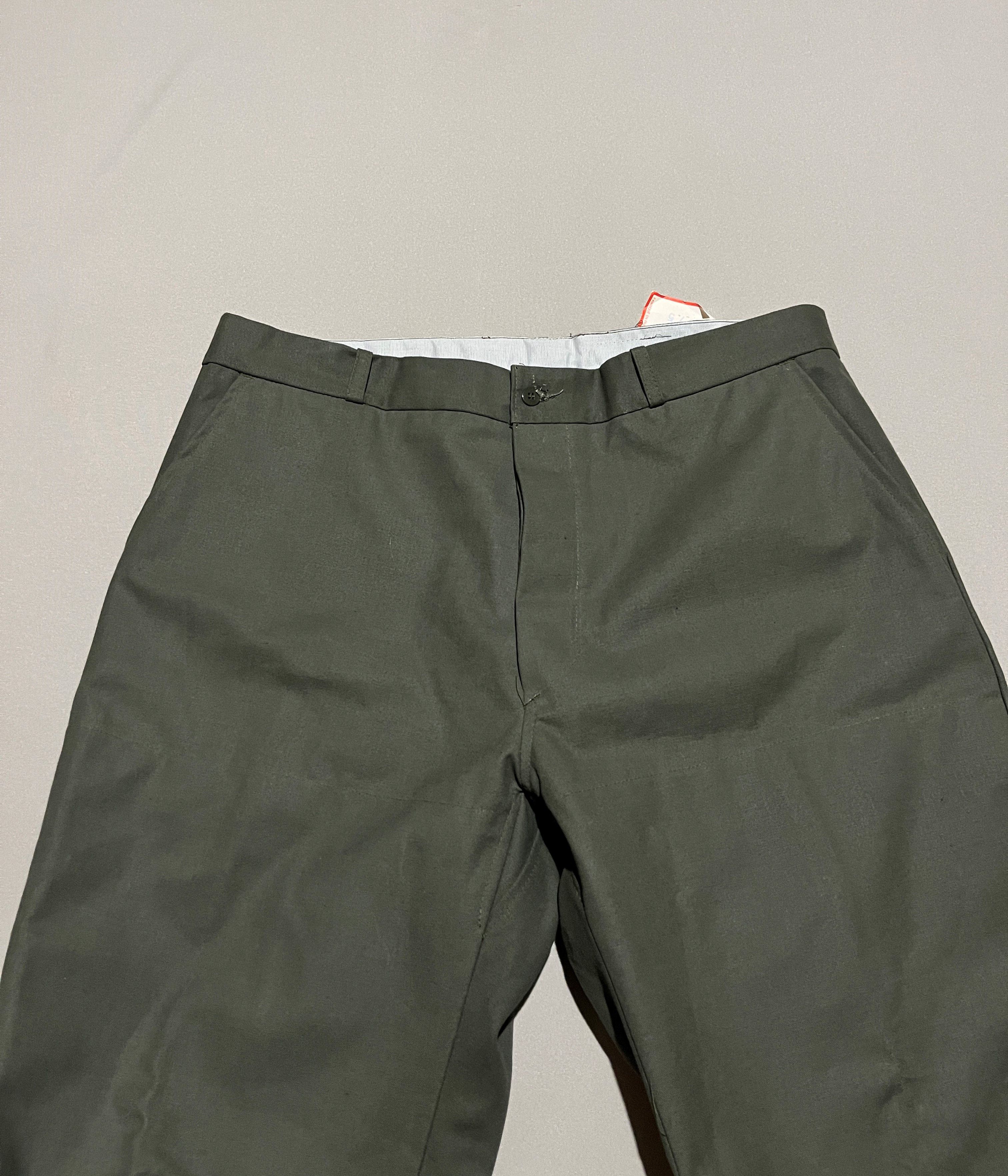 Hunter × Le Laboureur Colamtiss Green Hunting Fishing Outdoor Heritage Pants Size US 36 / EU 52 - 6 Thumbnail