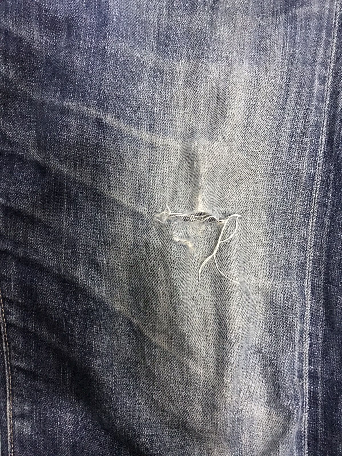 Japanese Brand Vintage Levis 505 Selvedge Distressed Denim Jeans Size US 36 / EU 52 - 7 Thumbnail