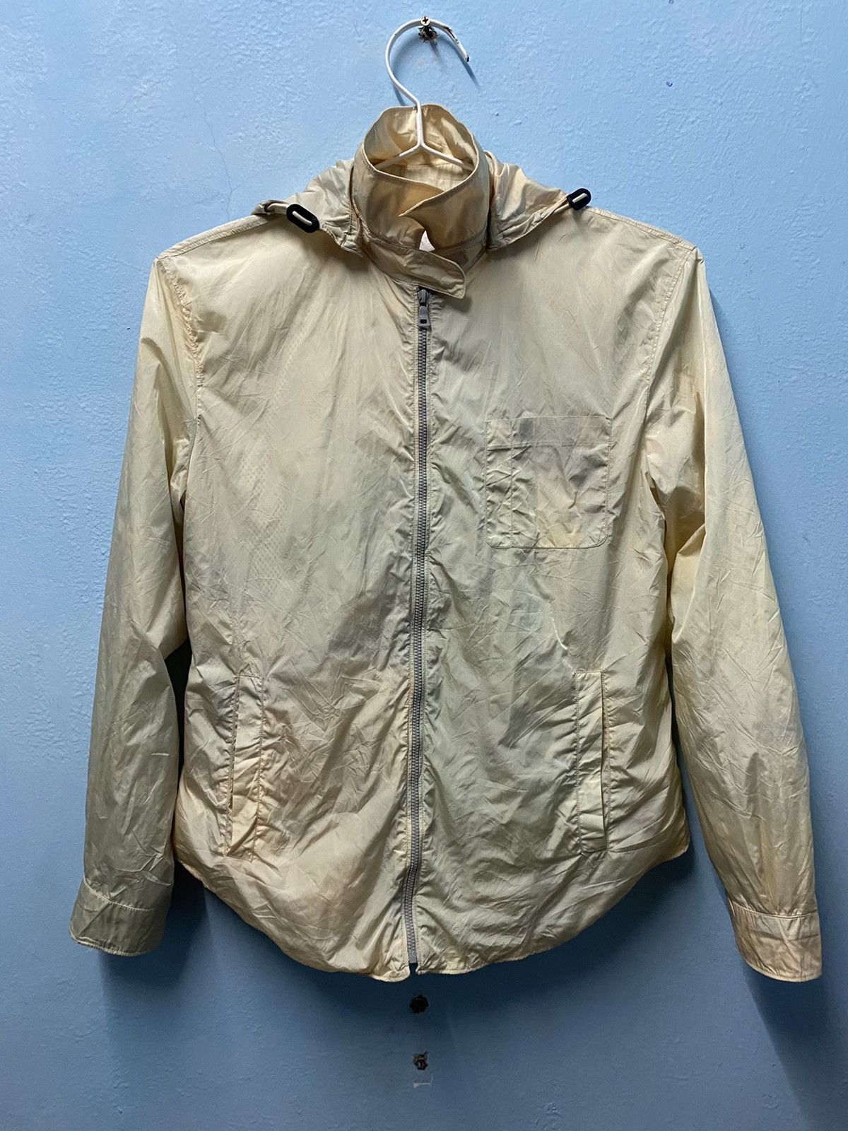 Vintage Prada Nyalon Windbraker Hooded Jacket