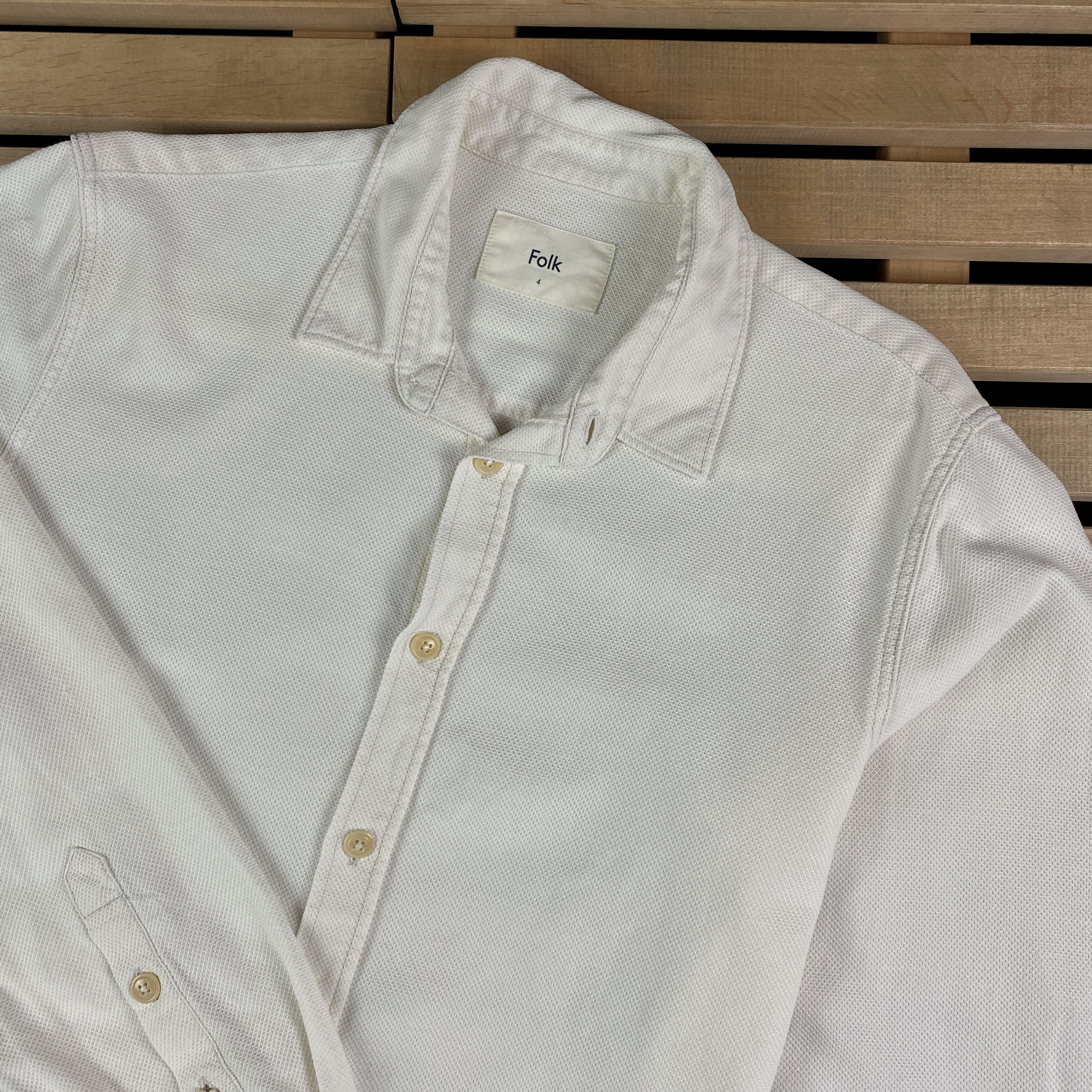 Folk Mens Shirt Long Sleeve Folk Size 4 / L Size US L / EU 52-54 / 3 - 2 Thumbnail