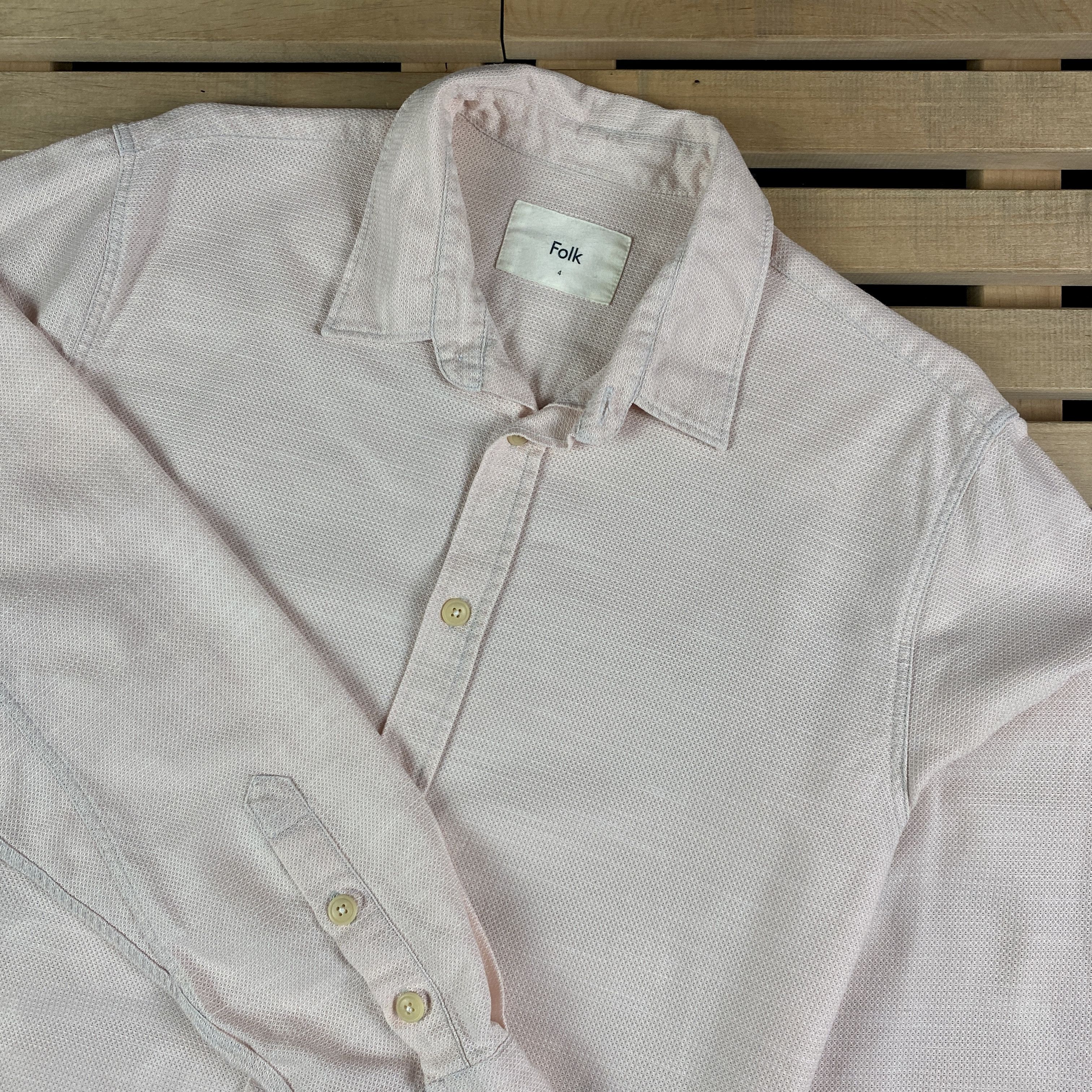 Folk Mens Shirt Long Sleeve Folk Size 4 Size US L / EU 52-54 / 3 - 2 Thumbnail