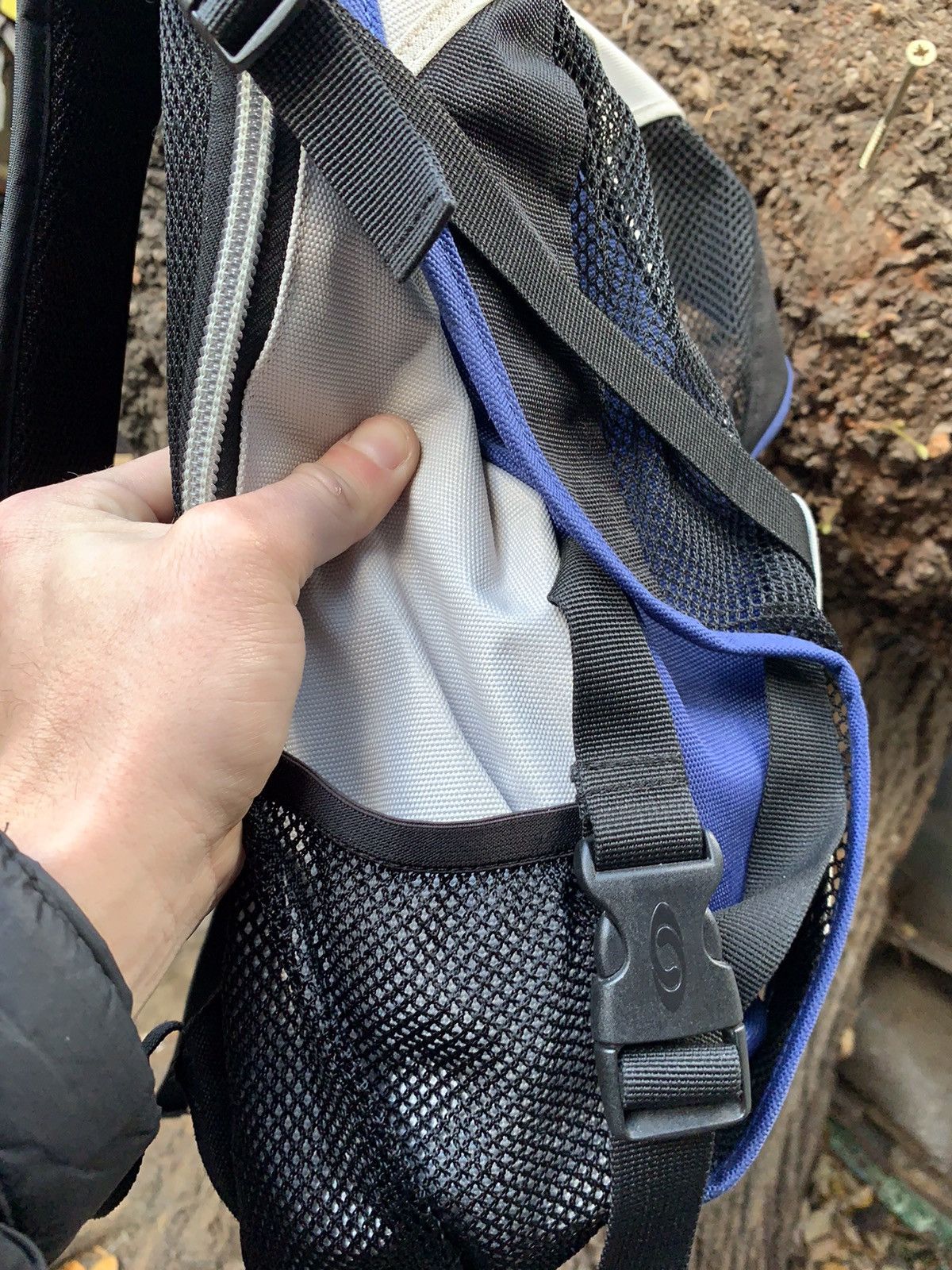Vintage Salomon nylon Y2K vintage backpack multi pocket bag | Grailed