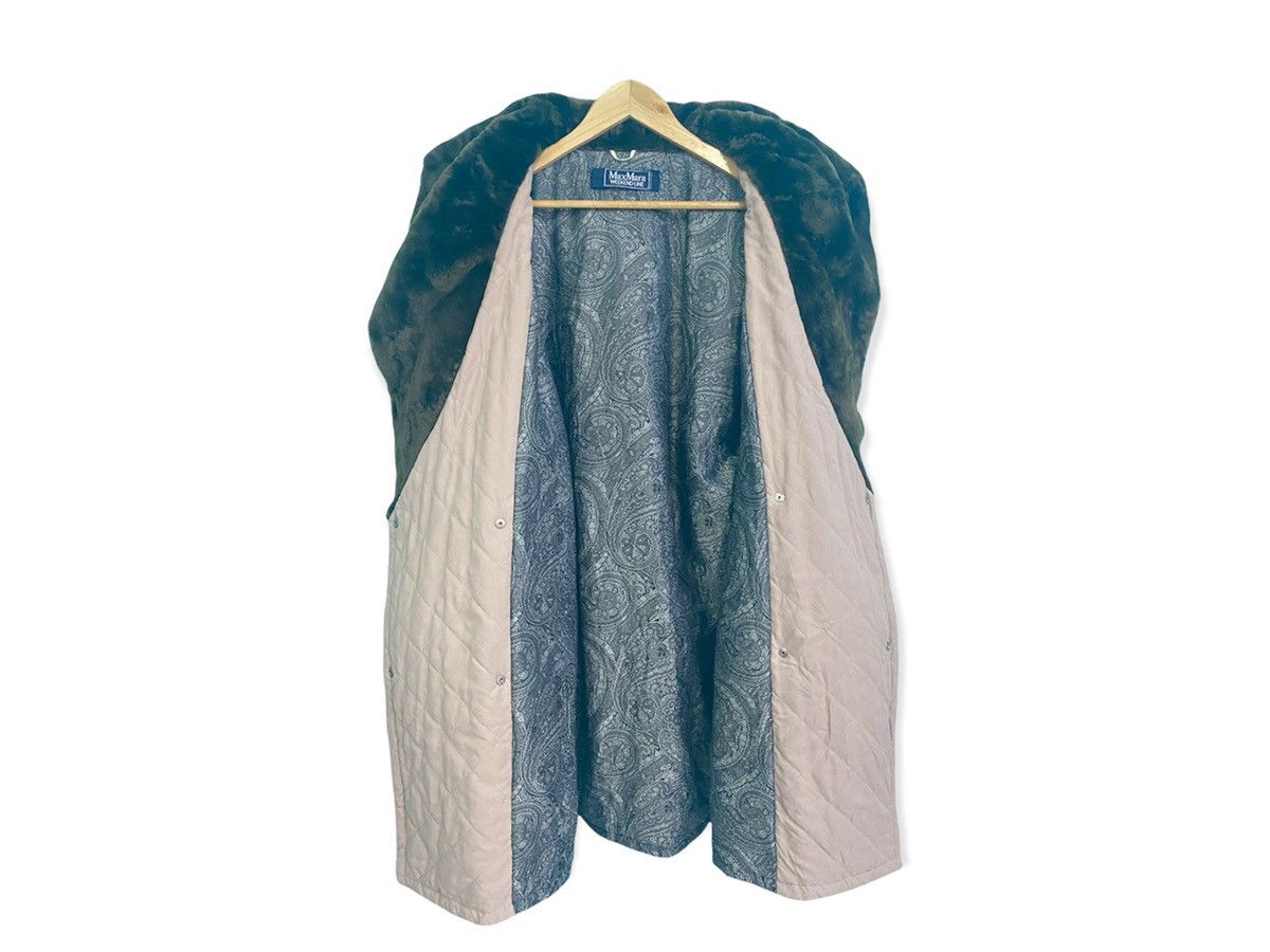 Max Mara AUTHENTIC MAX MARA QUILTED FUR COAT Size US XL / EU 56 / 4 - 6 Thumbnail
