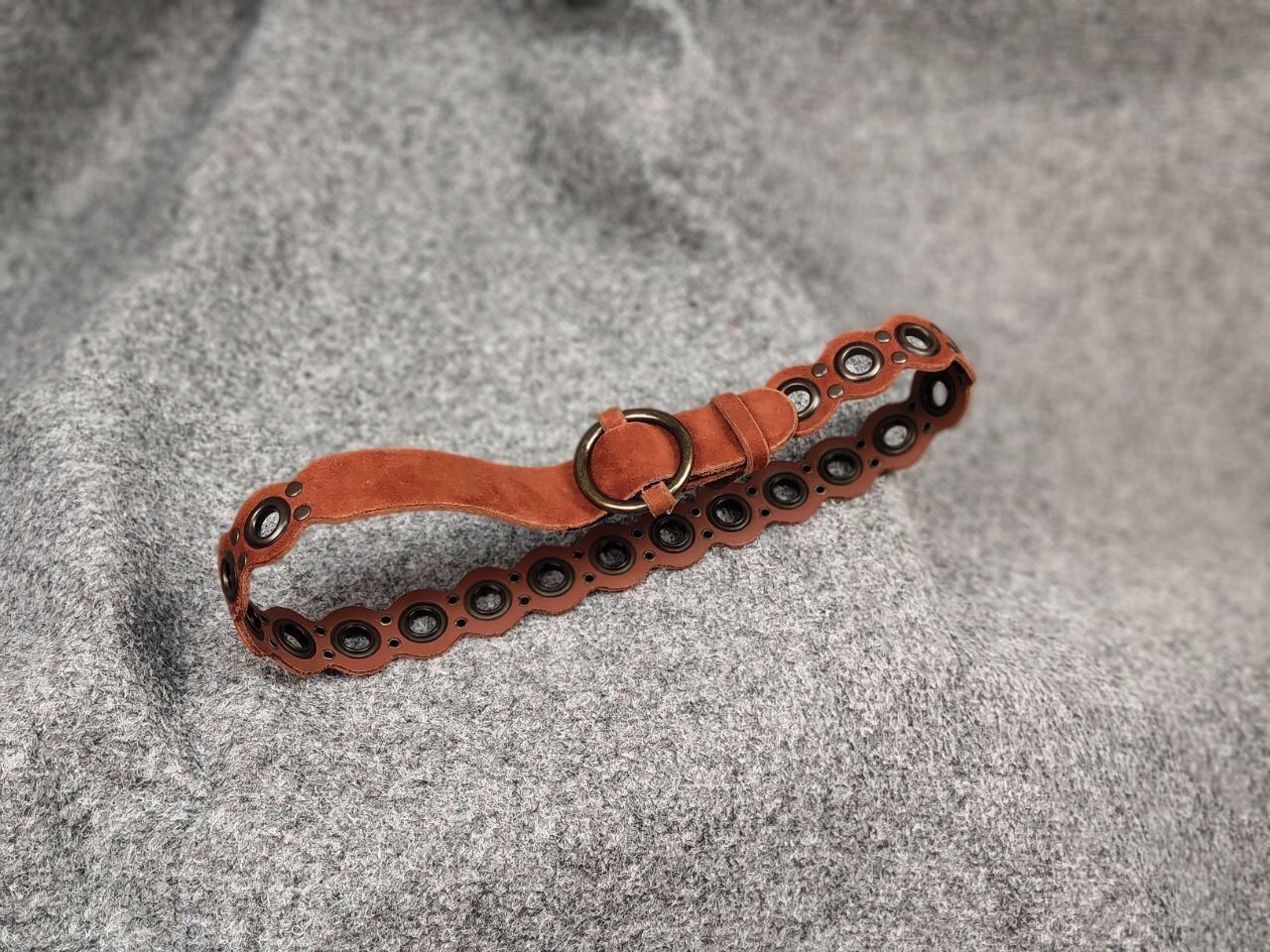 Dolce & Gabbana Vintage 90's Dolce & Gabbana Perforations Leather Belt Size ONE SIZE - 9 Thumbnail