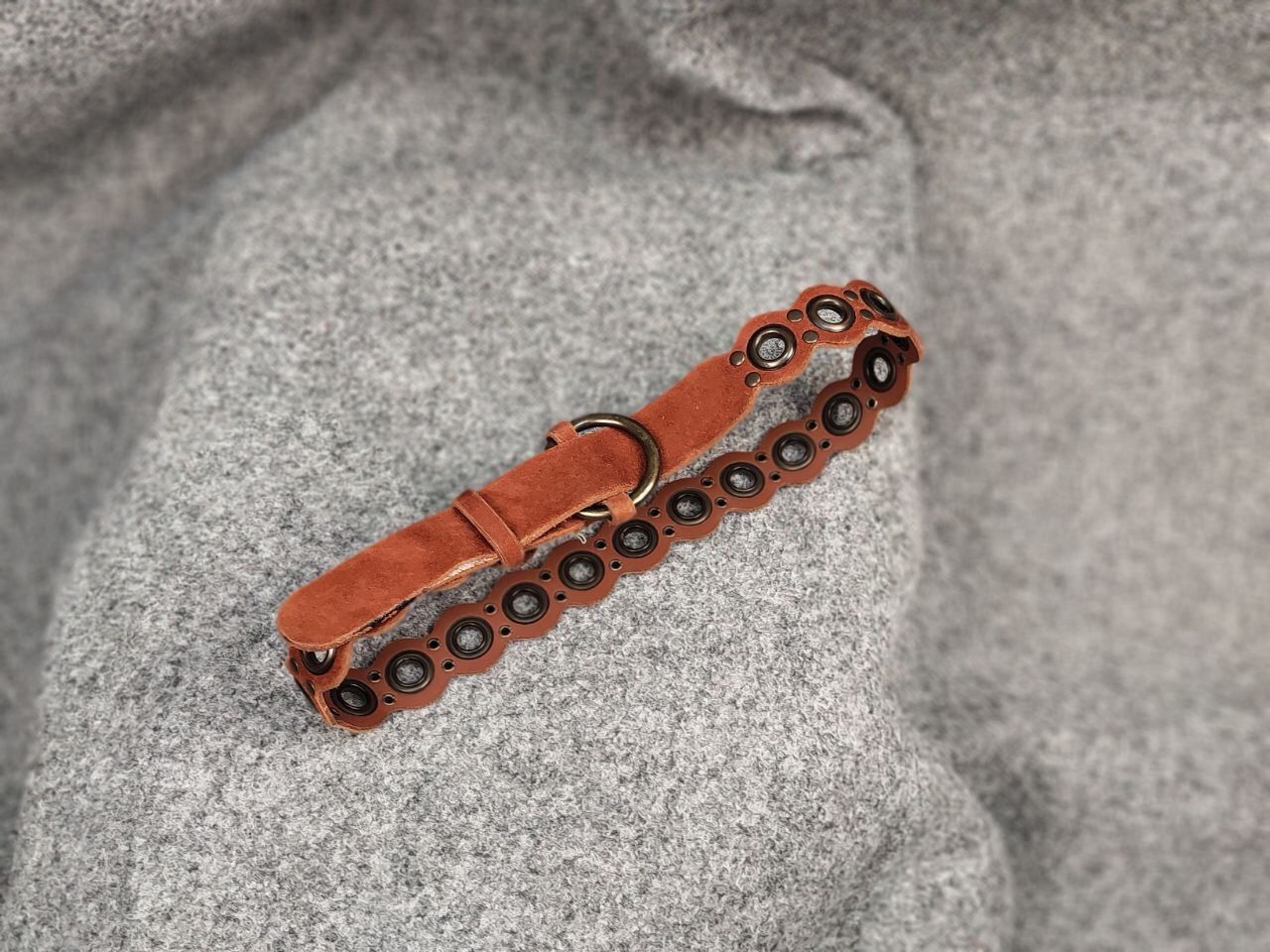 Dolce & Gabbana Vintage 90's Dolce & Gabbana Perforations Leather Belt Size ONE SIZE - 19 Thumbnail