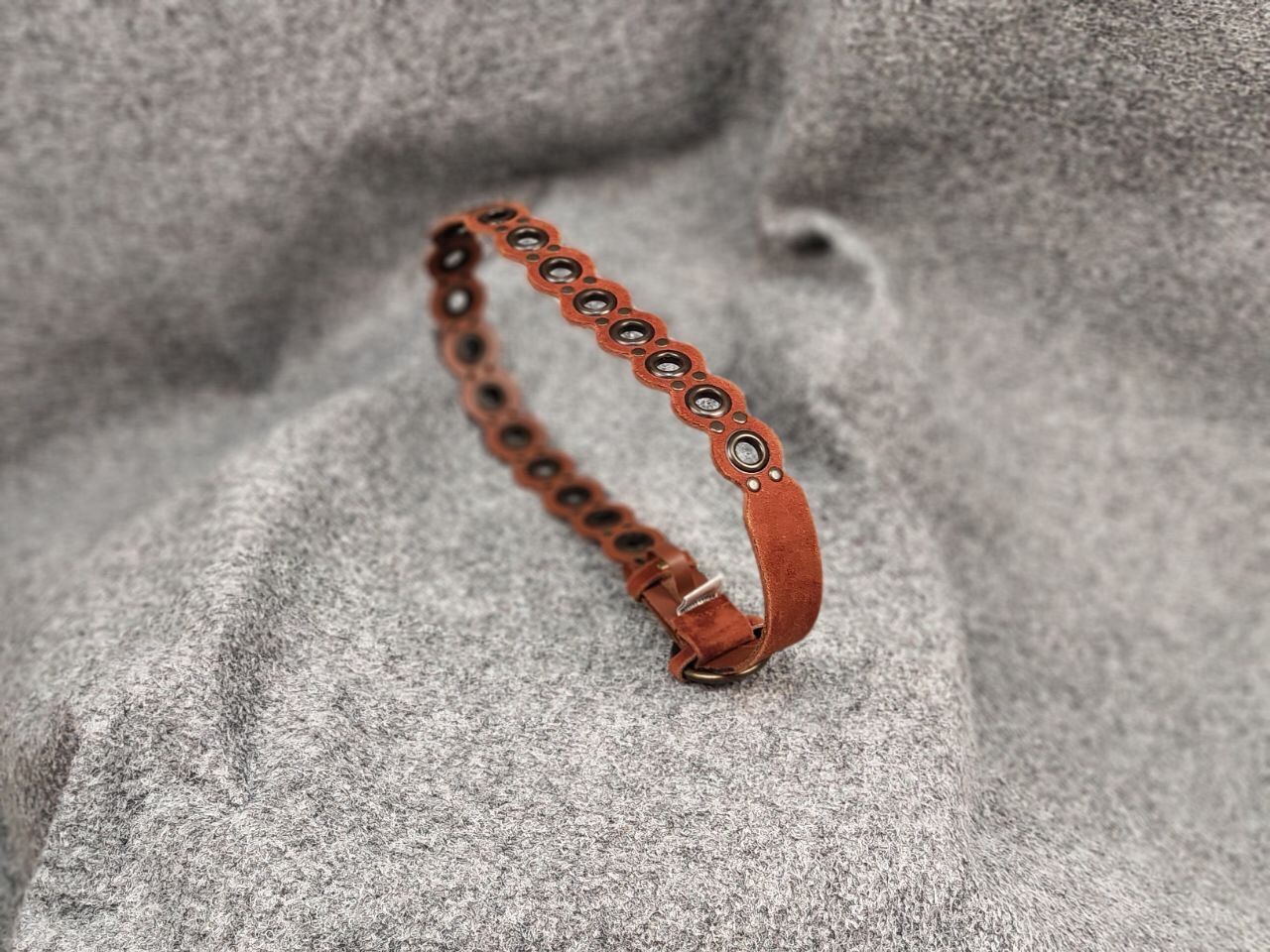 Dolce & Gabbana Vintage 90's Dolce & Gabbana Perforations Leather Belt Size ONE SIZE - 7 Thumbnail
