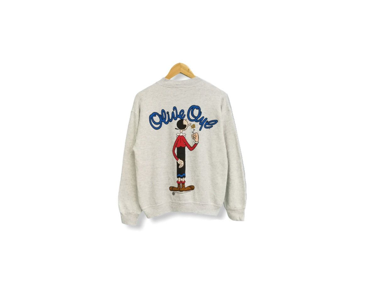 Cartoon Network MADE IN USA VINTAGE OLIVE OYL SWEATSHIRT Size US M / EU 48-50 / 2 - 5 Thumbnail