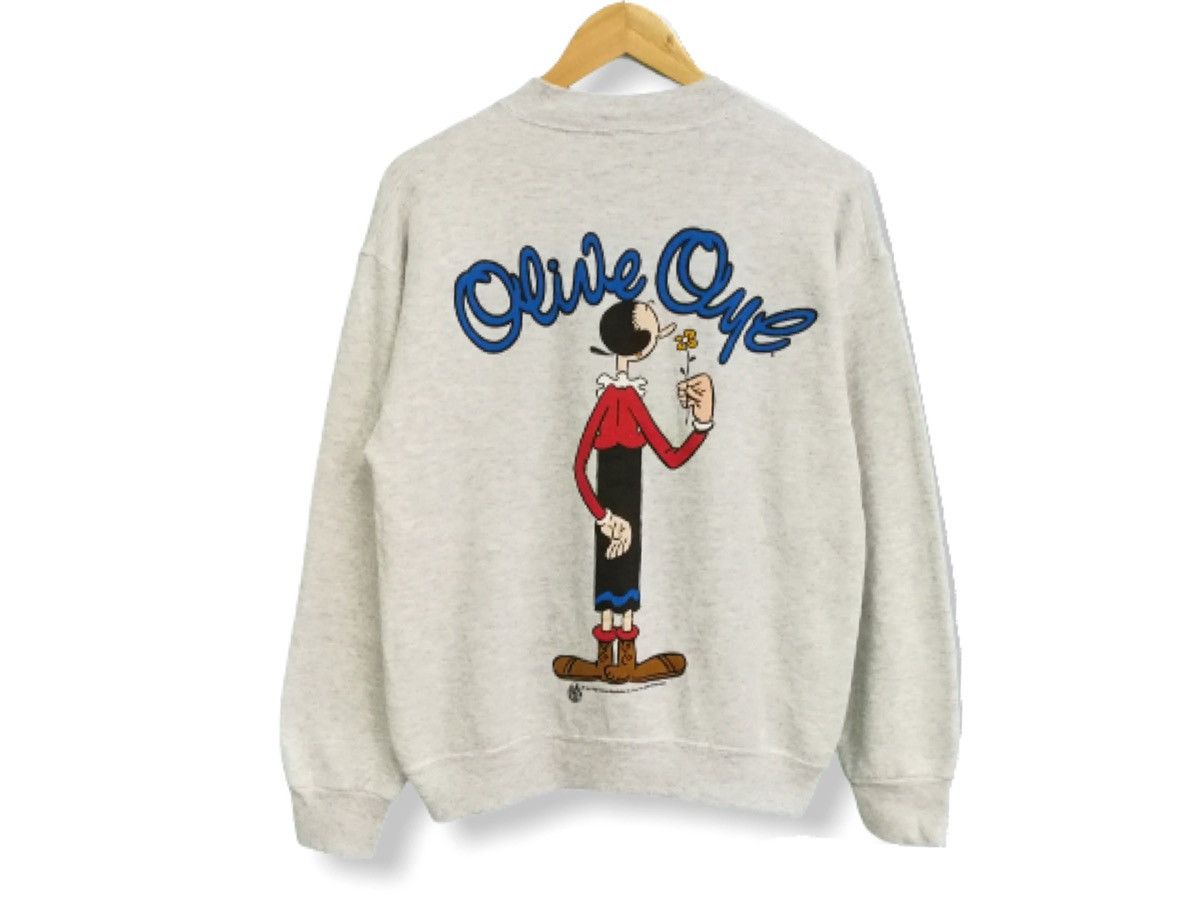 Cartoon Network MADE IN USA VINTAGE OLIVE OYL SWEATSHIRT Size US M / EU 48-50 / 2 - 4 Thumbnail