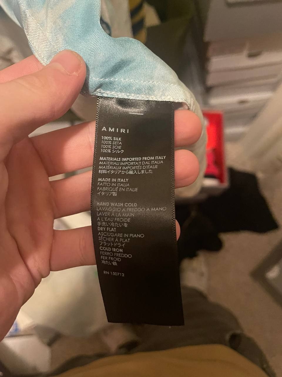 Amiri Amiri Button Up Size US M / EU 48-50 / 2 - 4 Thumbnail