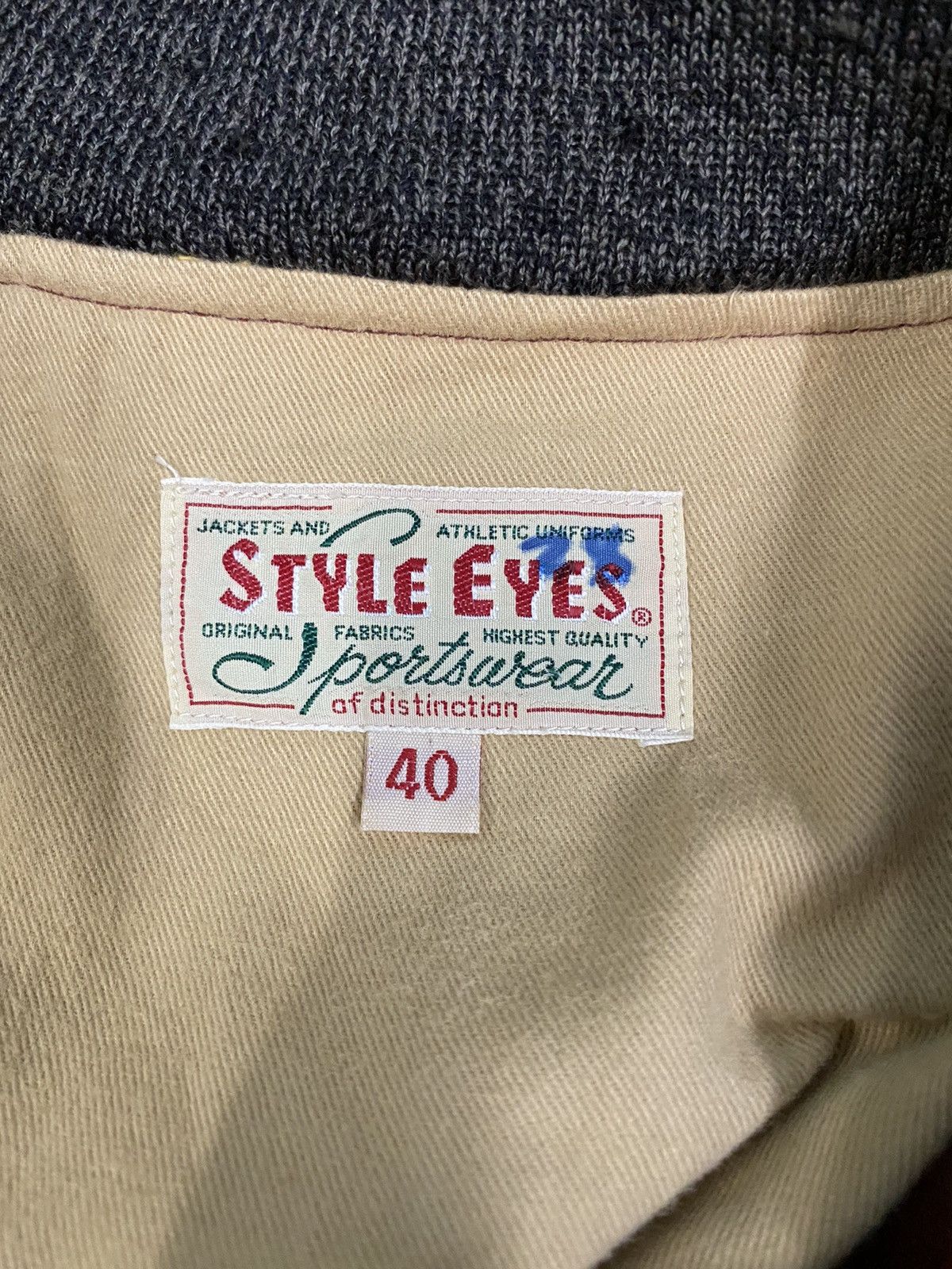 Toyo Enterprises STYLE EYES SUGAR CANE BOMBERS SOUVENIR JACKET Size US M / EU 48-50 / 2 - 2 Thumbnail