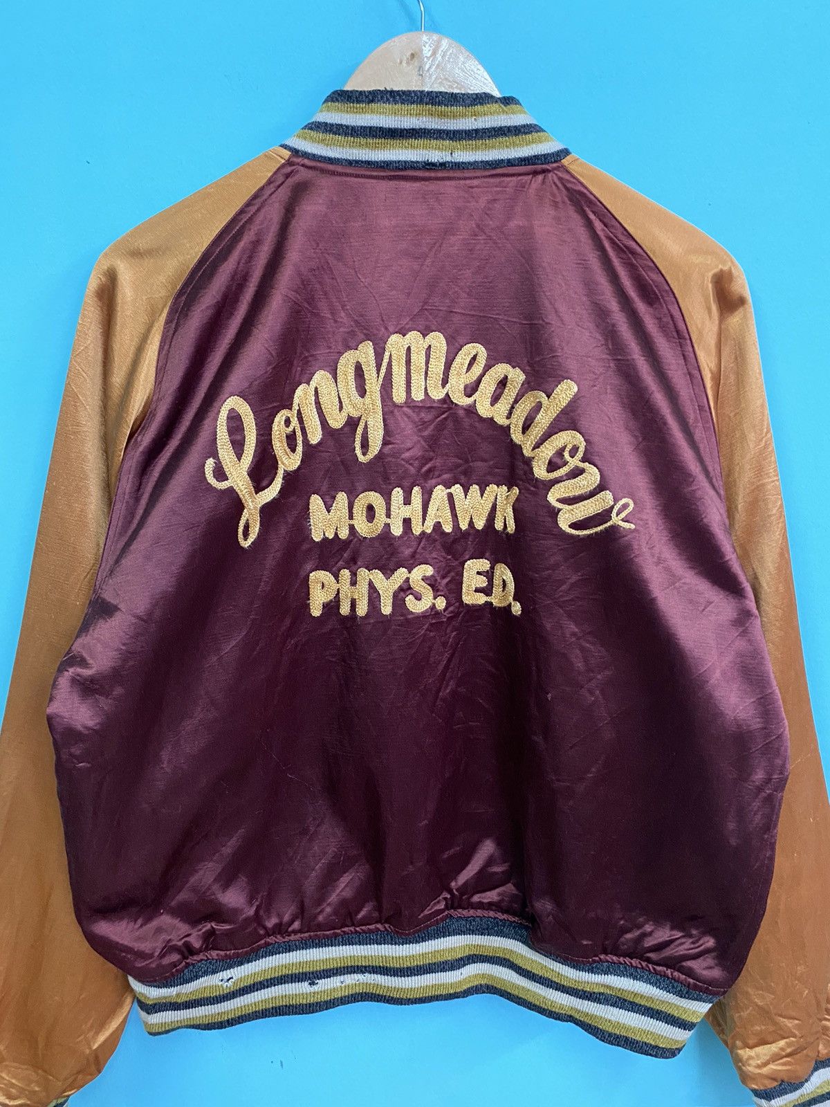 Toyo Enterprises STYLE EYES SUGAR CANE BOMBERS SOUVENIR JACKET Size US M / EU 48-50 / 2 - 6 Thumbnail