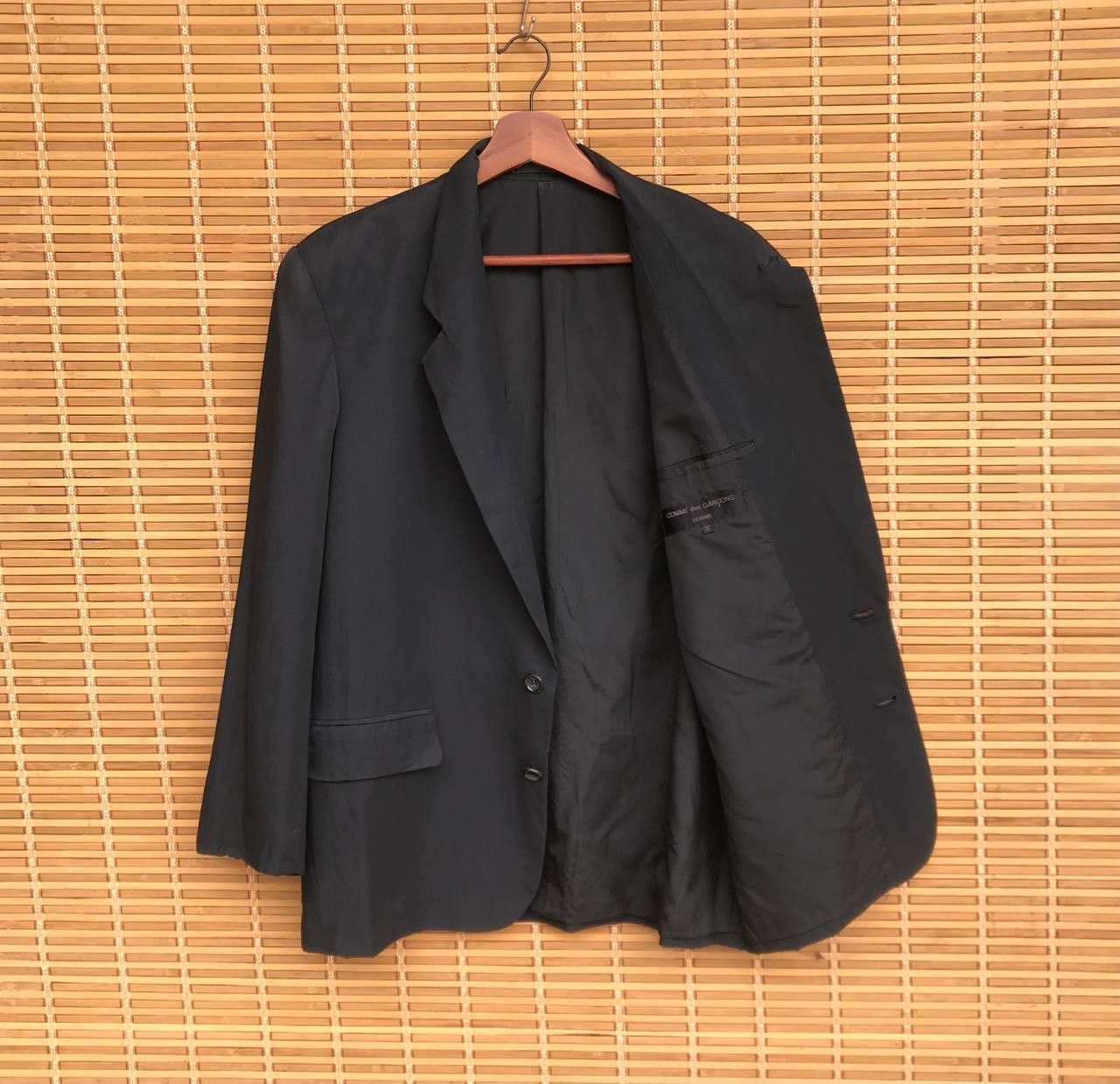 Comme des Garcons Vintage CDG rayon cotton jacket minimalist Size US M / EU 48-50 / 2 - 2 Thumbnail
